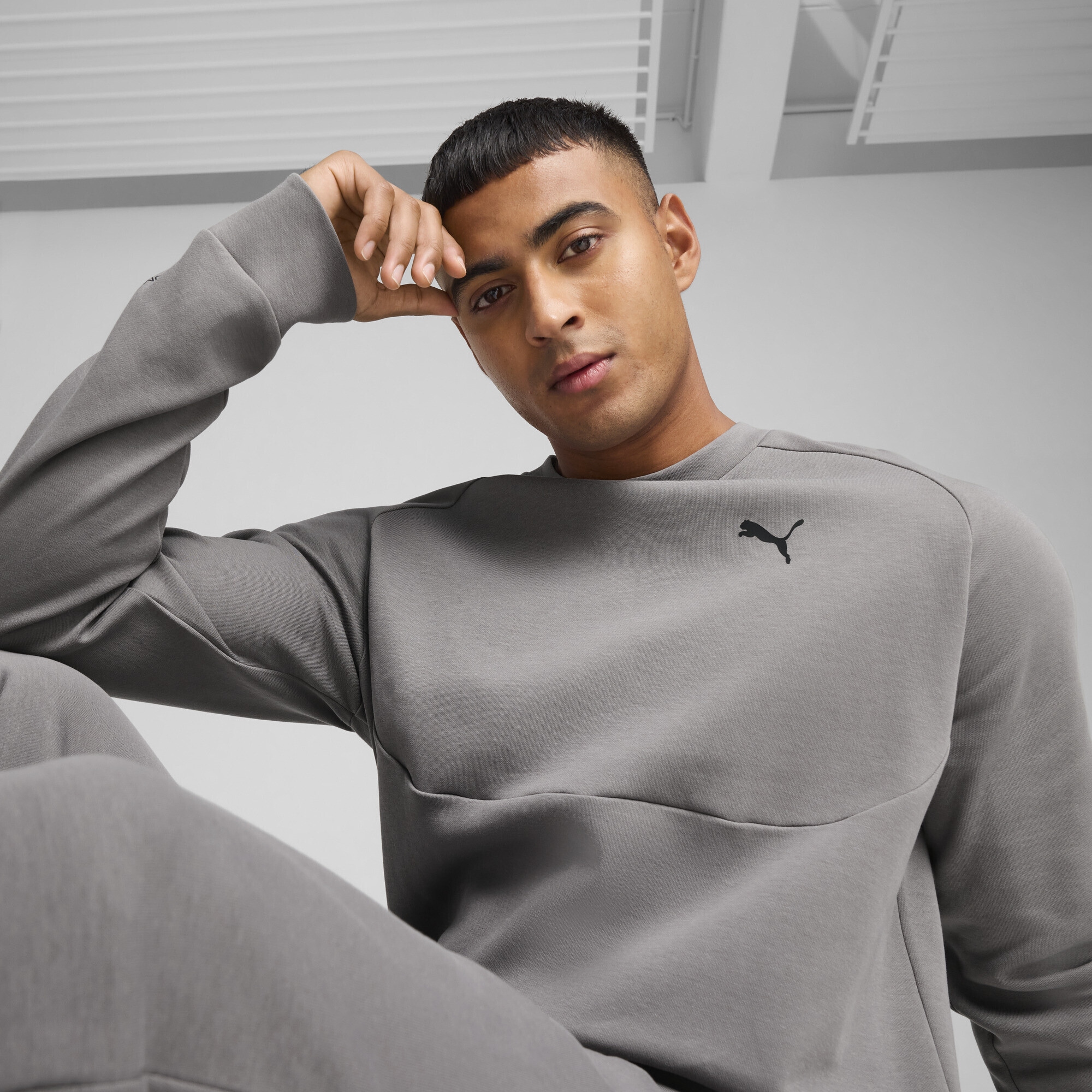 PUMA Sweatshirt »PUMATECH Crew Herren«
