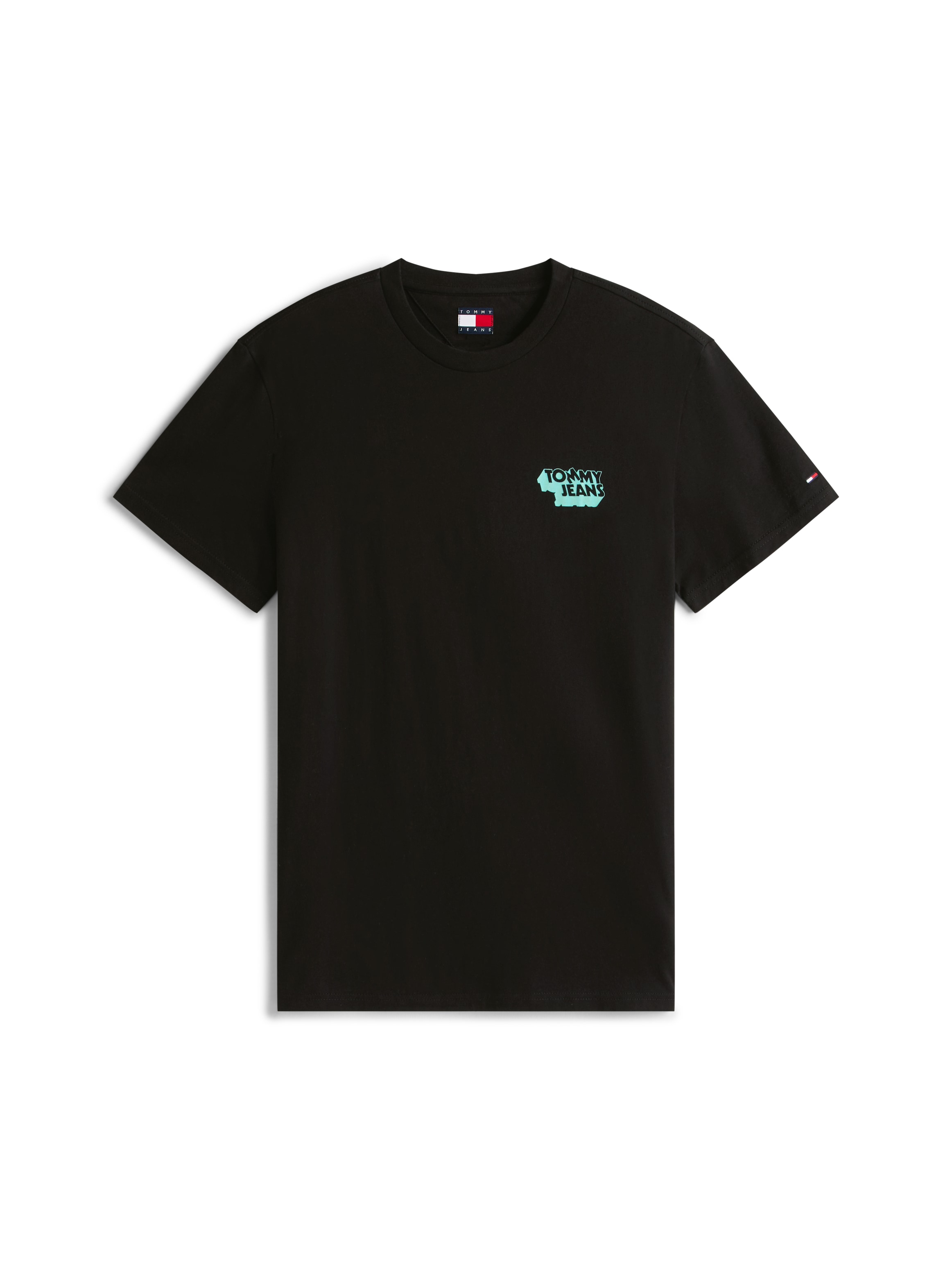 Tommy Jeans T-Shirt »TJM SLIM STACK LOGO TEE EXT«, Mit Rundhalsausschnitt
