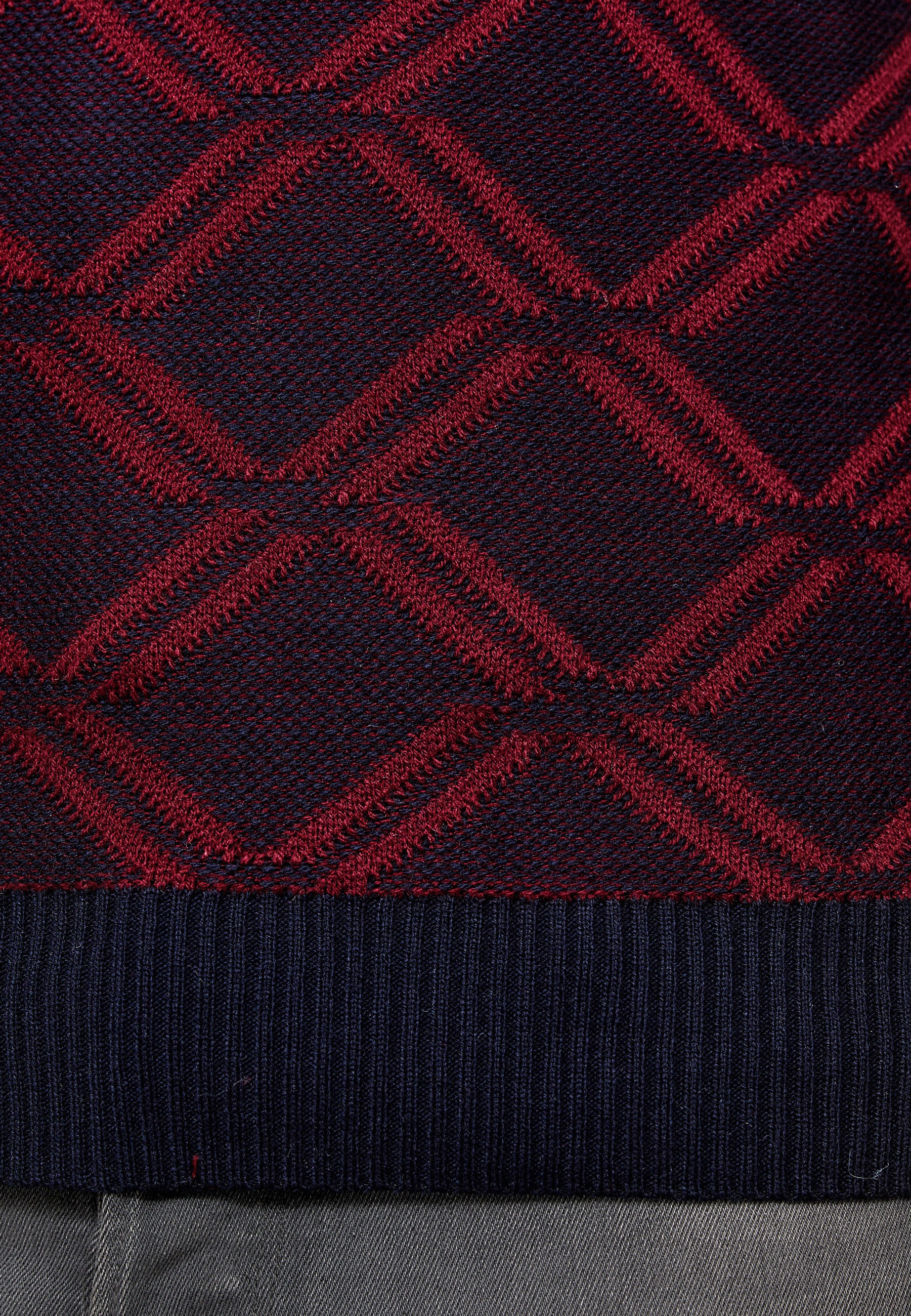 Rusty Neal Strickpullover in tollem Karo-Design