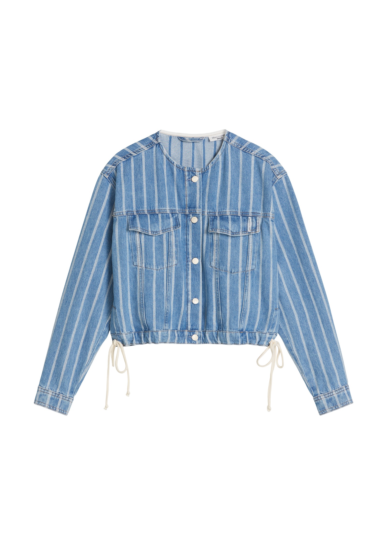 Marc O'Polo DENIM Jeansjacke »aus reiner Bio-Baumwolle« ohne Kapuze
