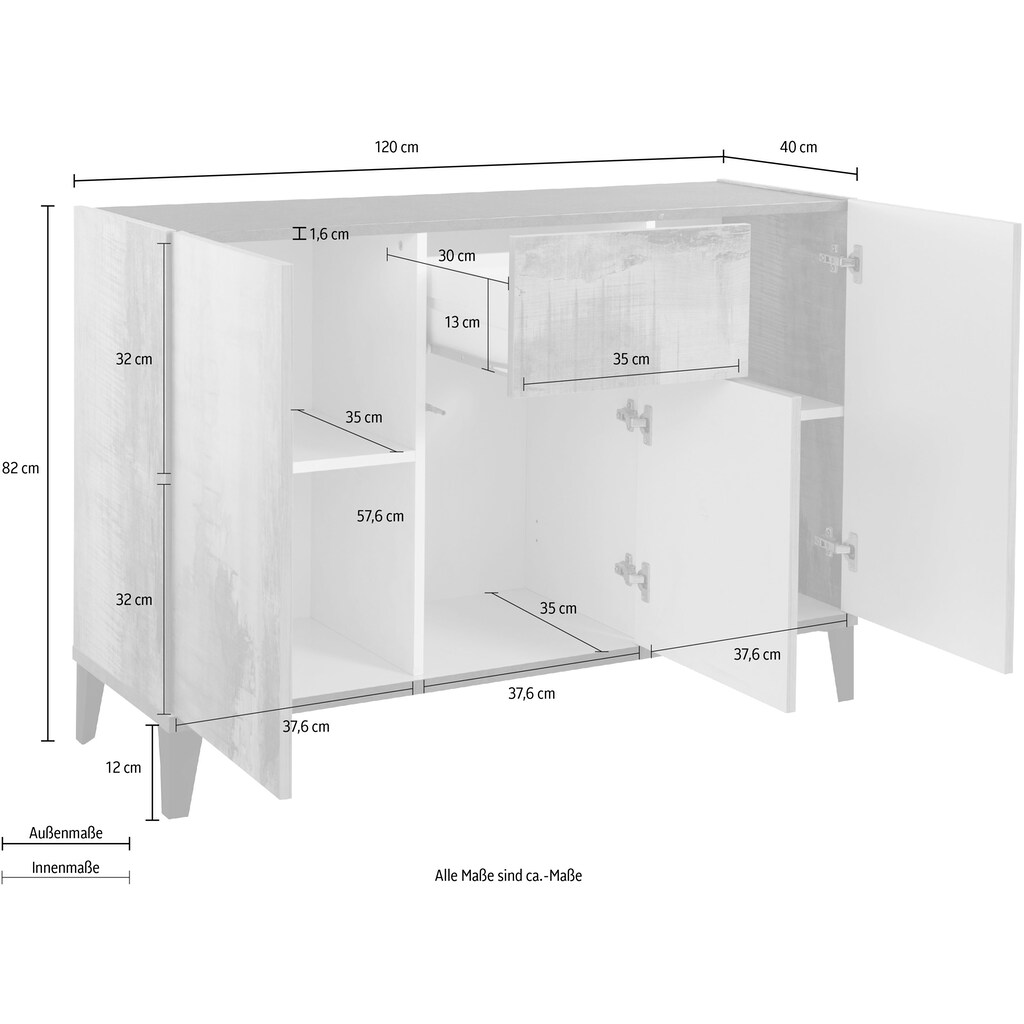 INOSIGN Sideboard »sunrise«