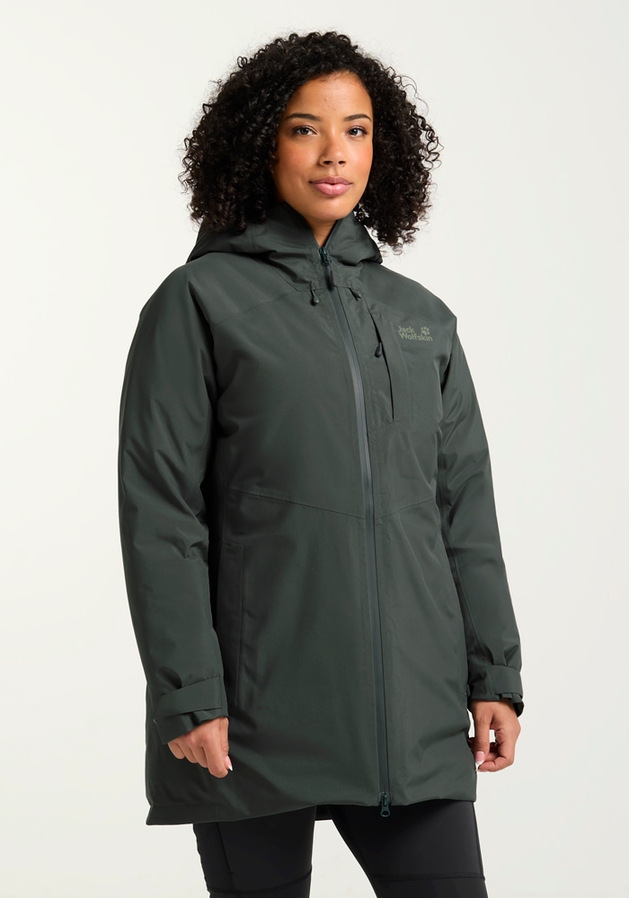Jack Wolfskin Daunenjacke "ICECAPE 2L DOWN INS JKT W RDS", mit Kapuze günstig online kaufen