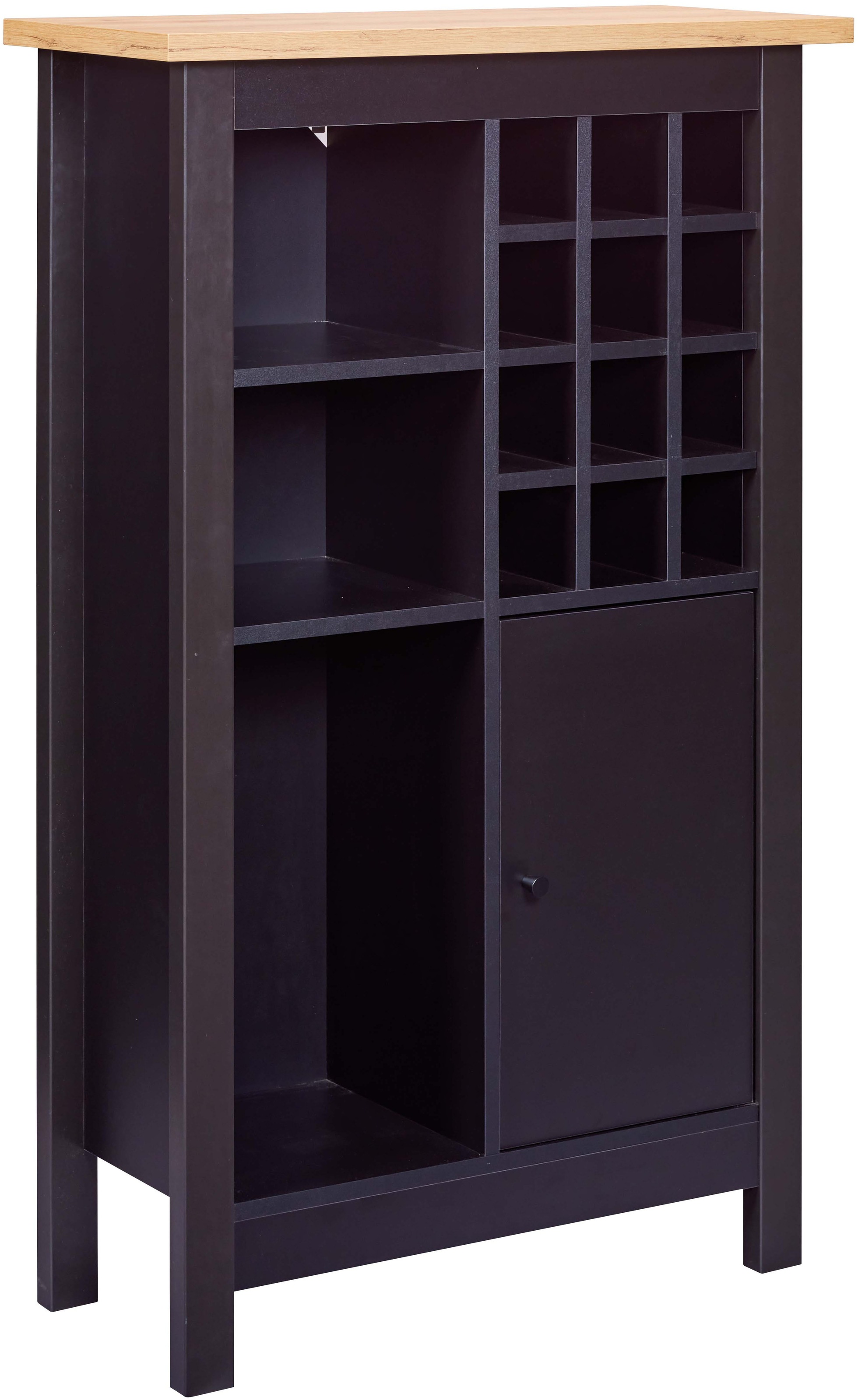 Inter Link Highboard "Highboard Helina" 1 Stk. tlg. Weinschrank, BxTxH: ca. günstig online kaufen