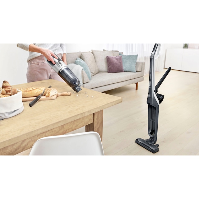 BOSCH Akku-Hand-und Stielstaubsauger »Flexxo Gen 2 Serie 4 BBH3P280«, 28 V, Power  Düse mit LED, integriertes Zubehör | BAUR