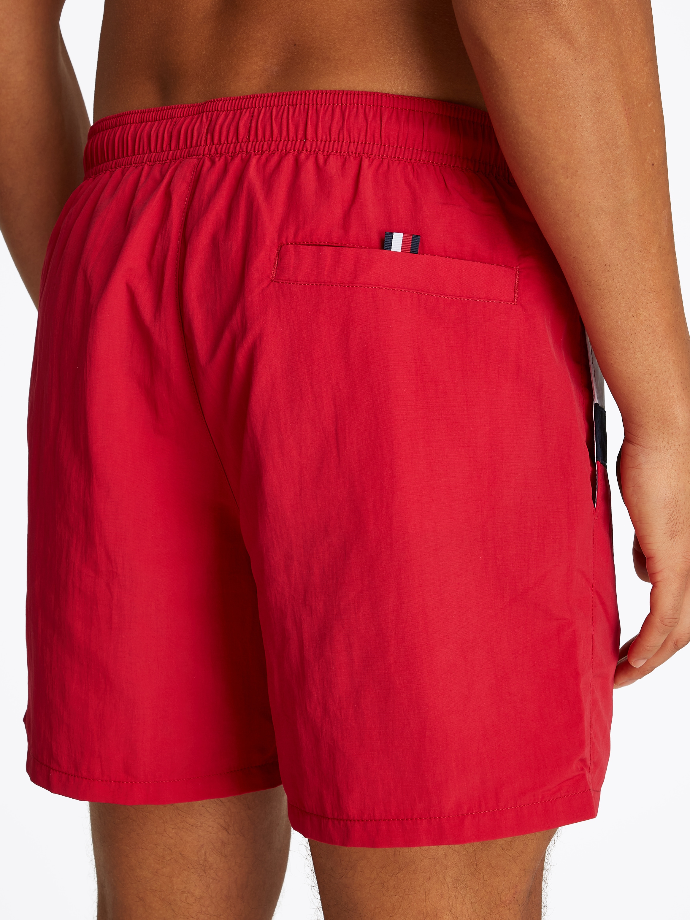 Tommy Hilfiger Swimwear Badeshorts "MEDIUM DRAWSTRING", mit großem Logo günstig online kaufen