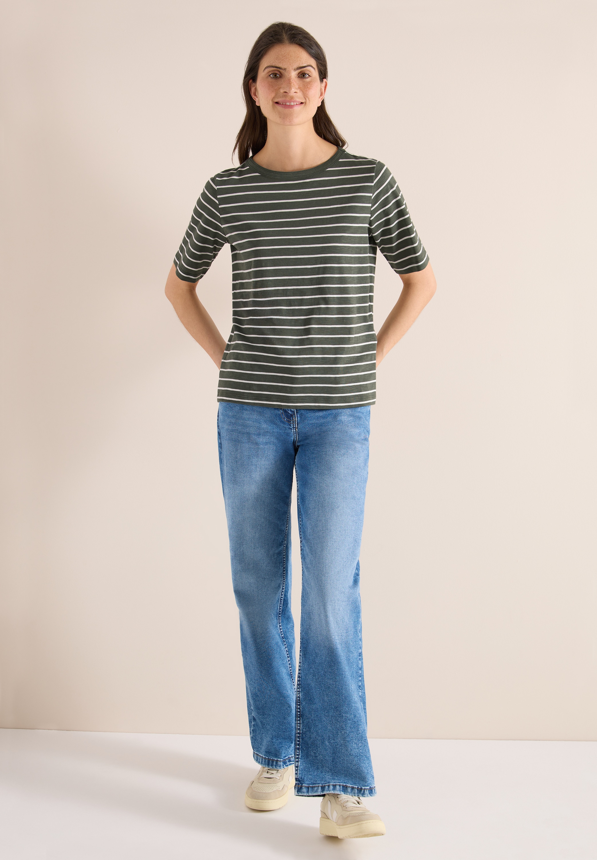 Cecil Rundhalsshirt Jersey