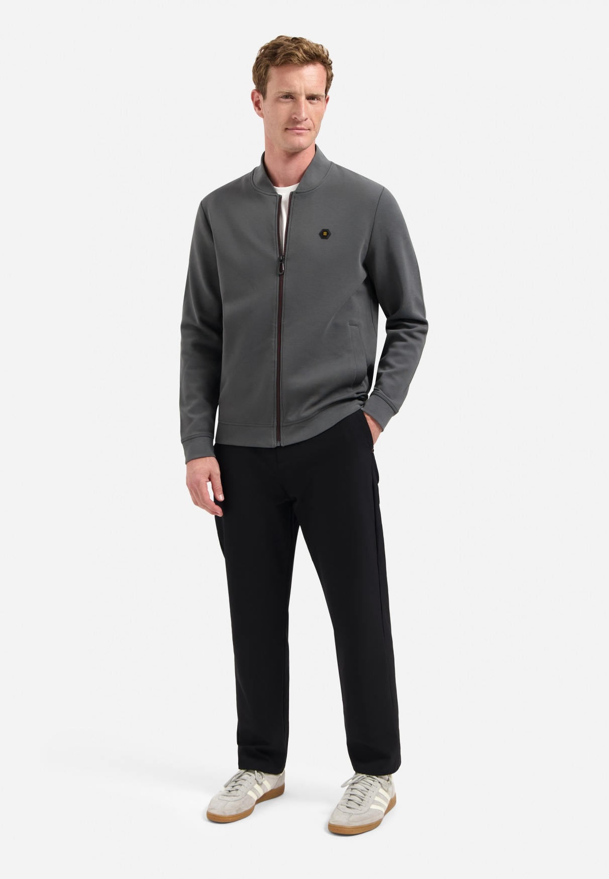 Thumbnail - NO EXCESS Sweater "No Excess Bomberweste von Timeless Basics"