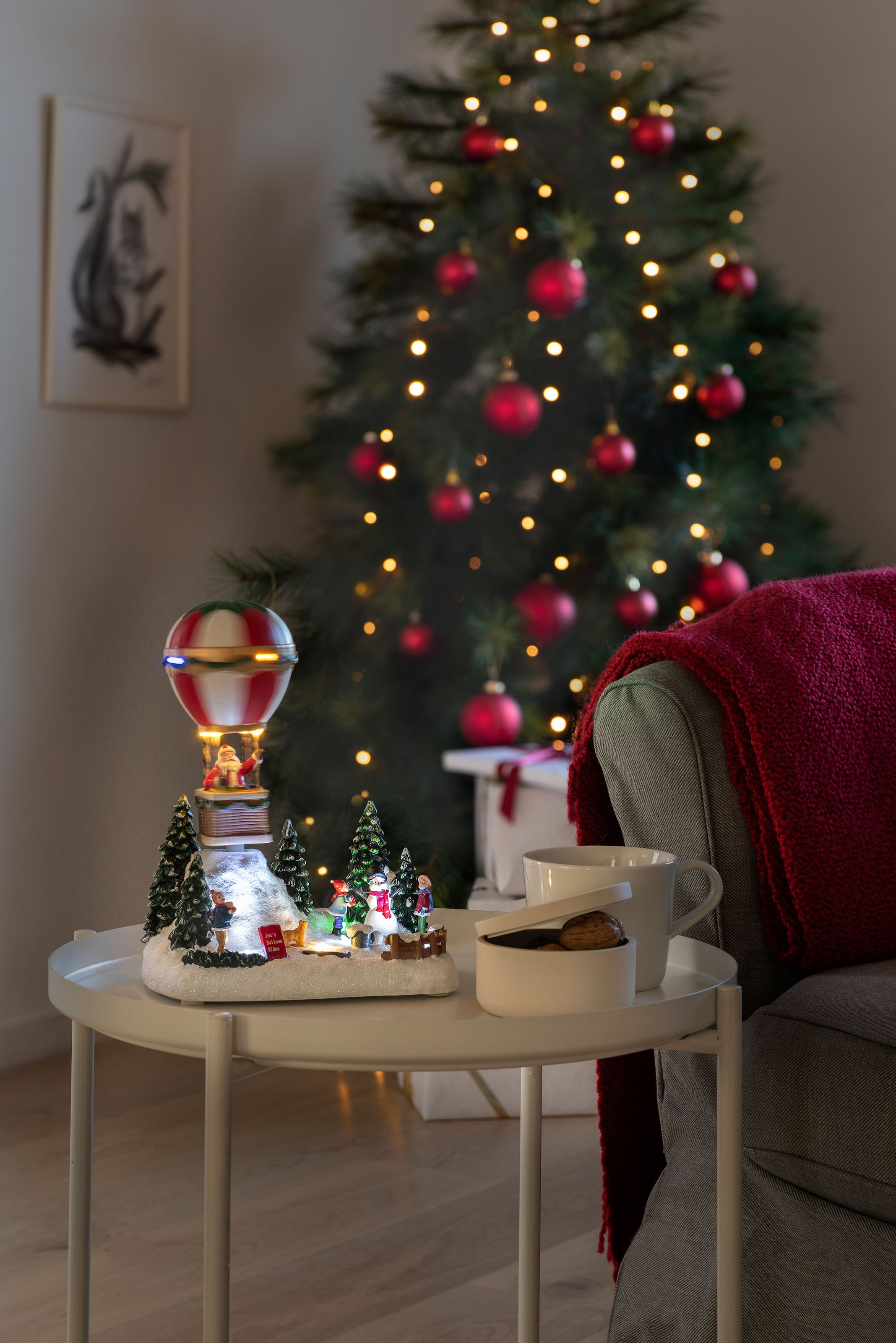 KONSTSMIDE Weihnachtsfigur, LED Heissluftballon mit bestellen BAUR | Musik