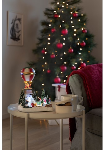 KONSTSMIDE Weihnachtsfigur LED Heissluftballon su...