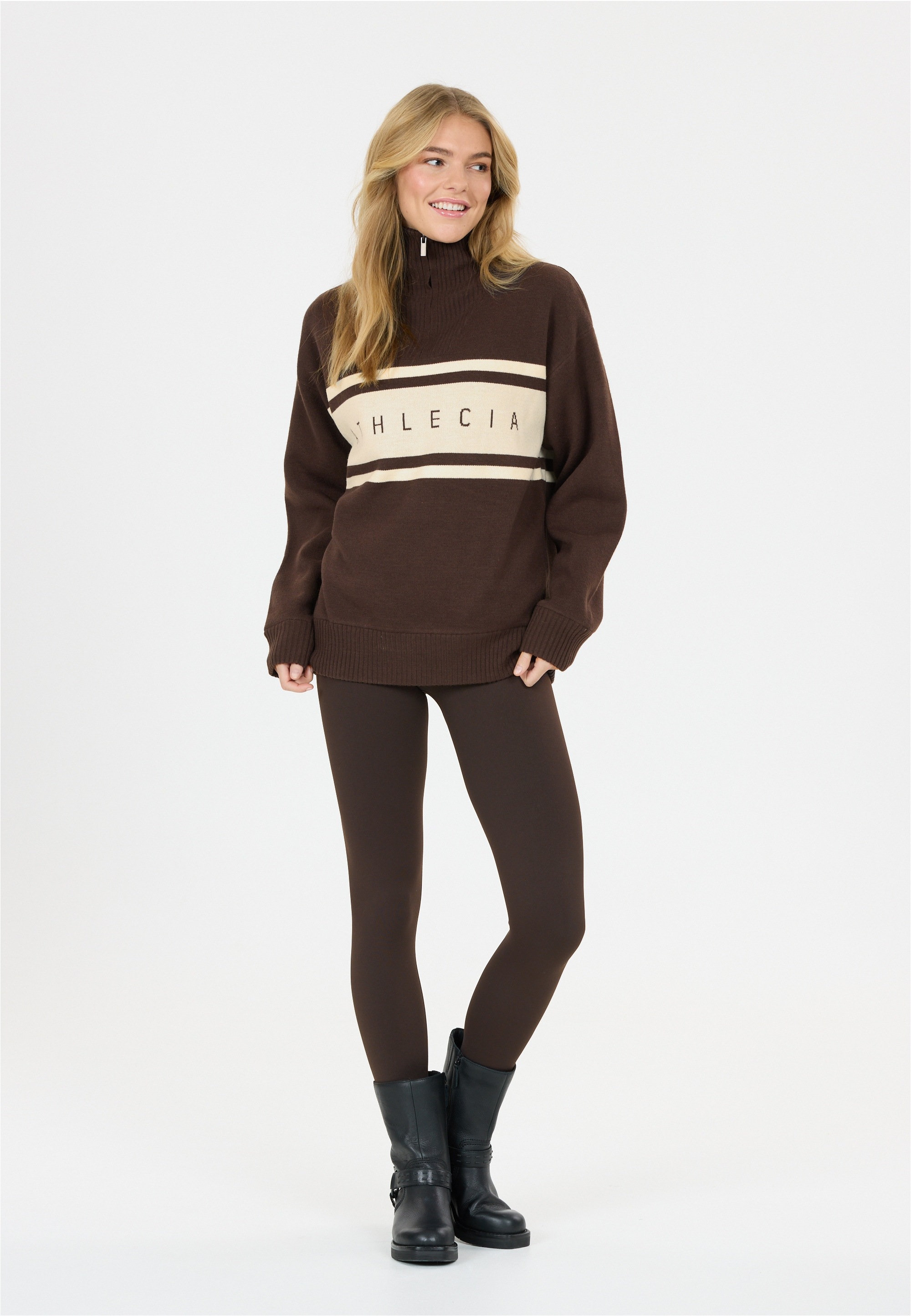 ATHLECIA Strickpullover »Yiruma« mit kuscheligem Design