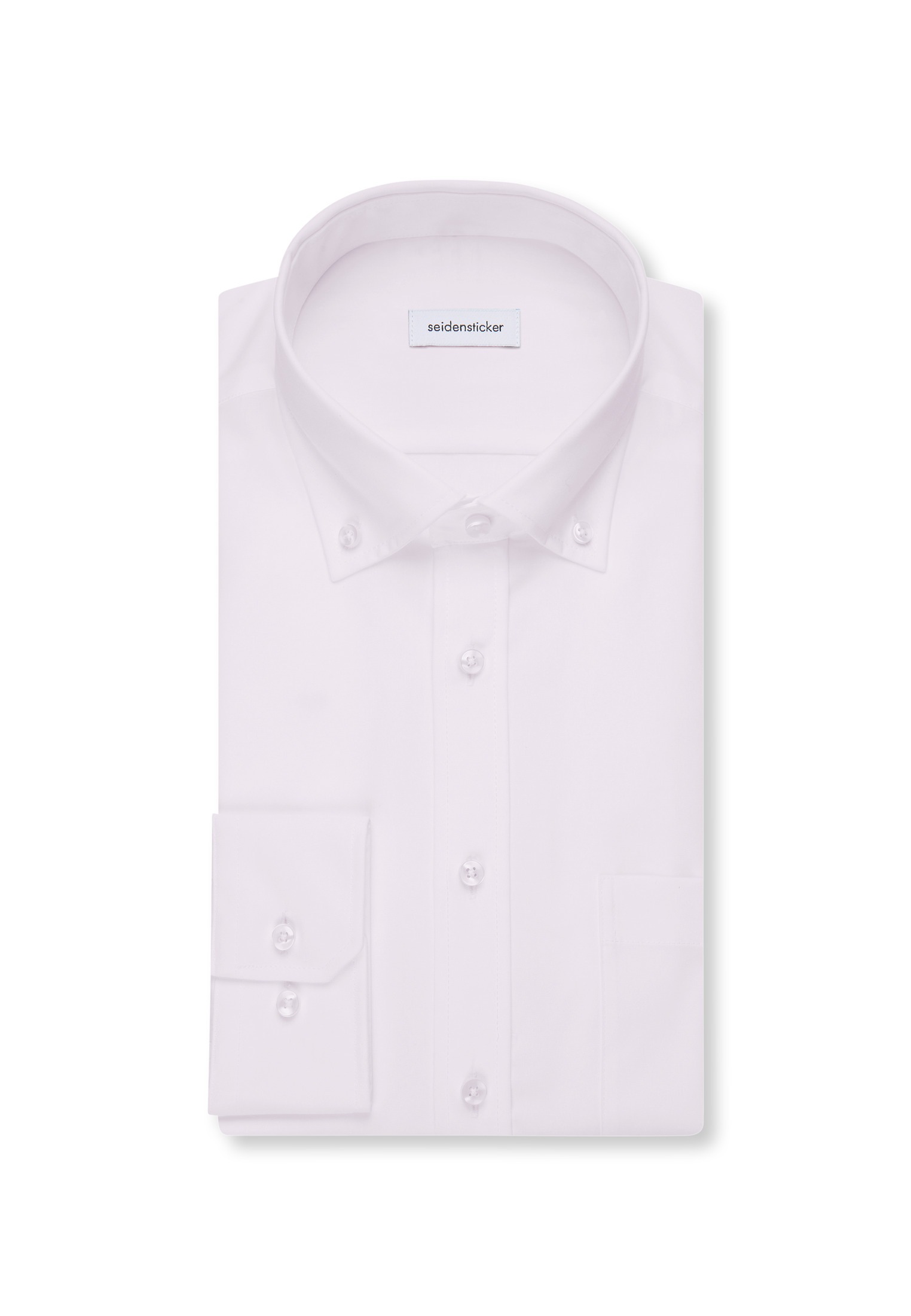 seidensticker Businesshemd »Schwarze Rose« Regular 1/1 Button-Down-Kragen Uni