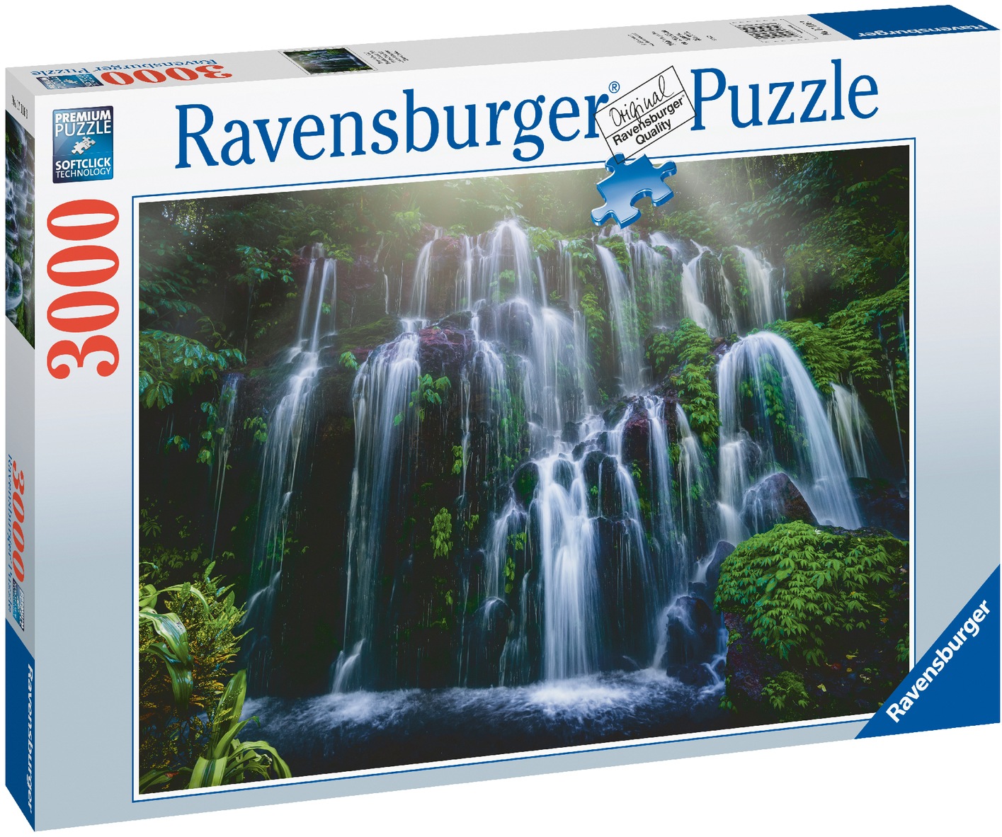 Ravensburger Puzzle »Wasserfall auf Bali«, Made in Germany, FSC® - schützt Wald - weltweit