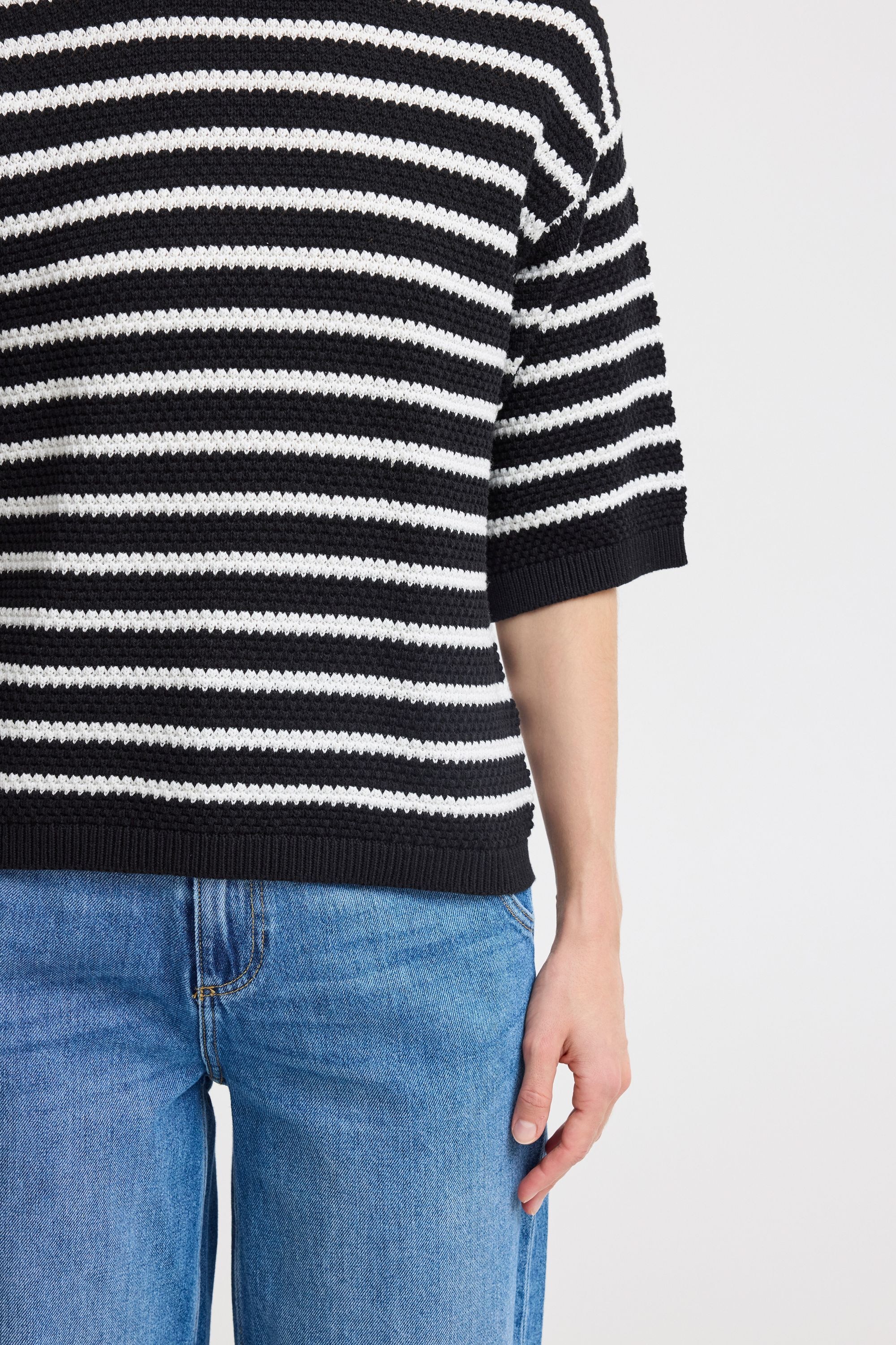 b.young Strickfleece-Pullover »Strickpullover BYMIKALA VAFFFEL JUMPER -«