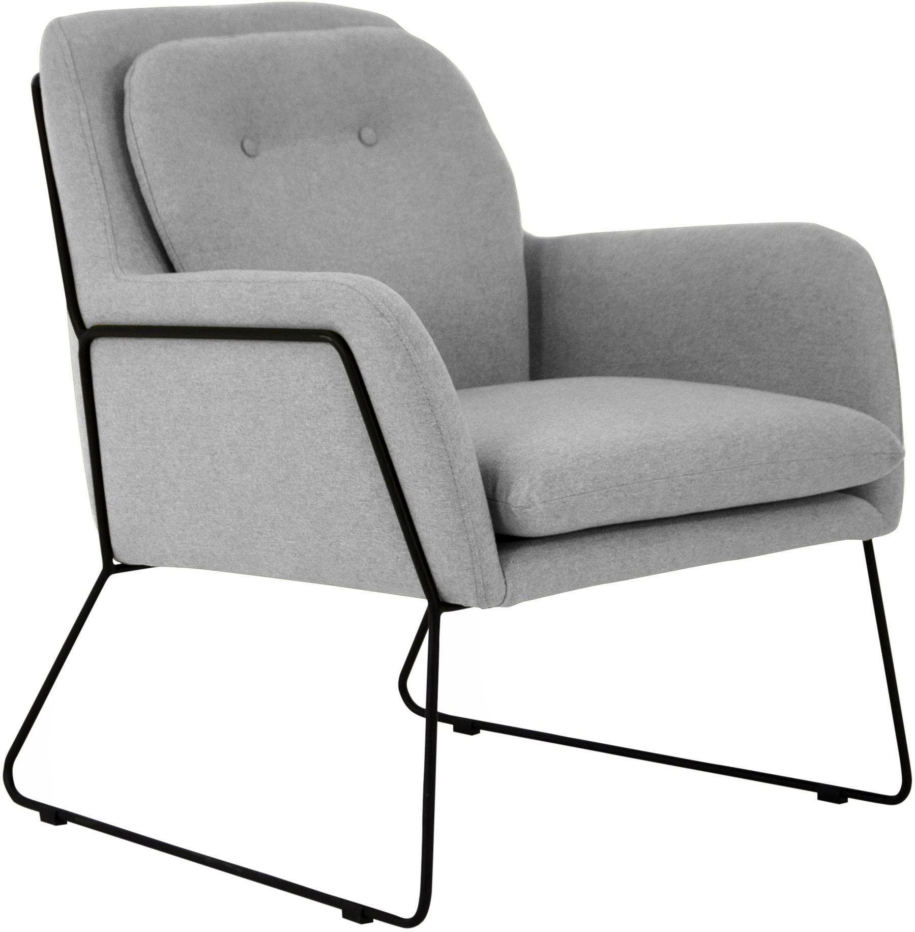 Home affaire Sessel "Flin Cocktailsesel" mit Knöpfen und Kissenoptik im Rüc günstig online kaufen