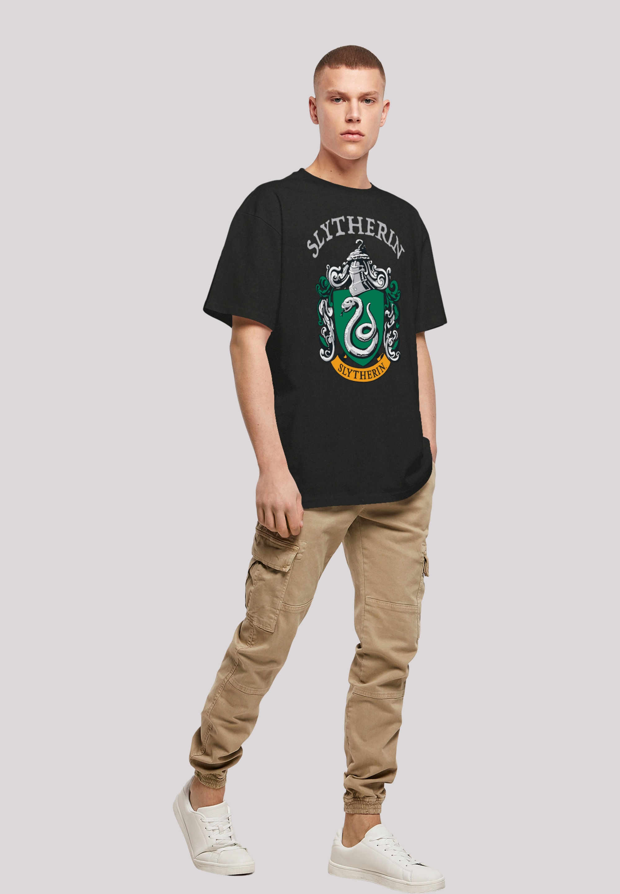 F4NT4STIC T-Shirt »Harry Potter Slytherin Crest«, Print