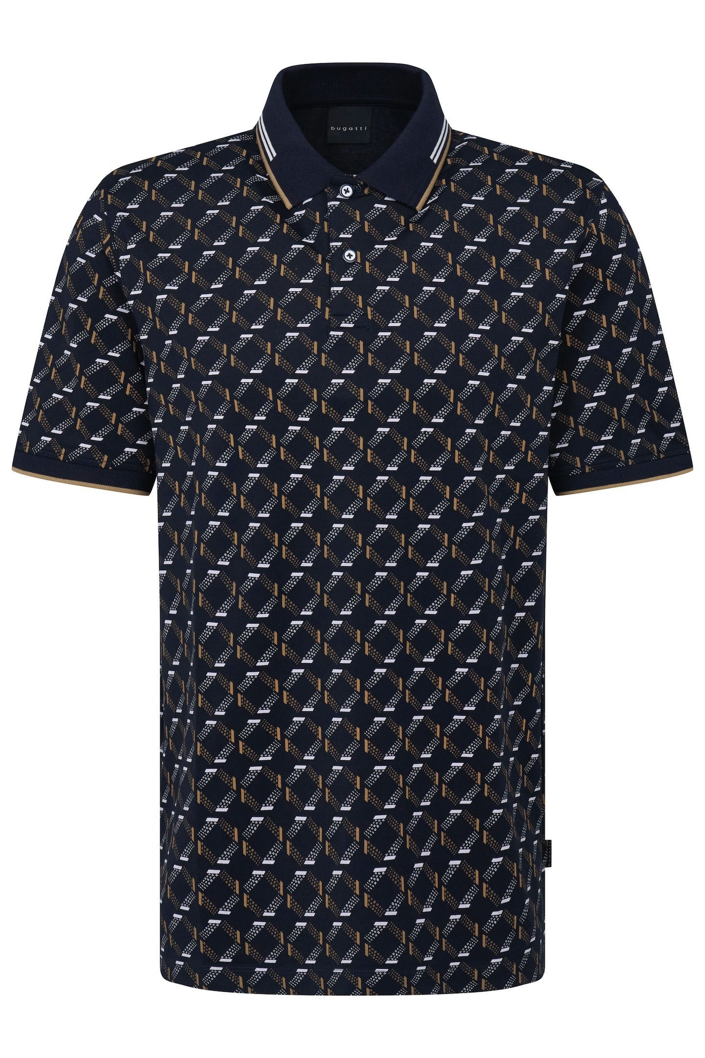 Thumbnail - bugatti Poloshirt mit Stretchfunktion