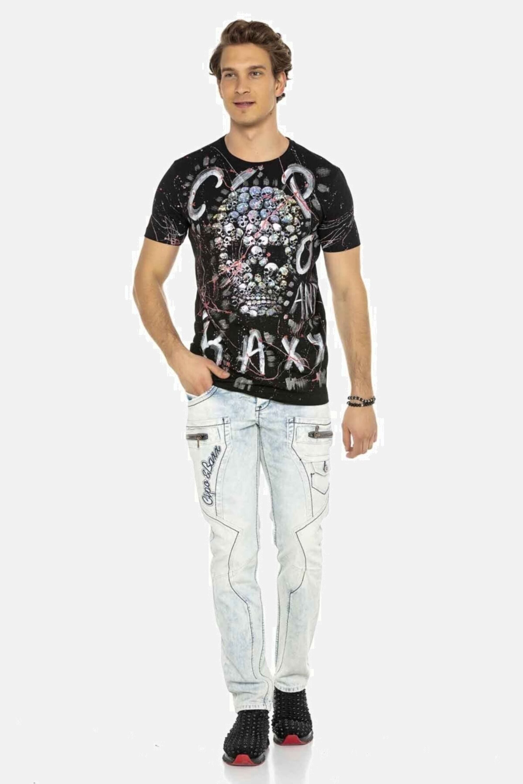Cipo & Baxx Regular-fit-Jeans »Jeans«, in Regular-Fit, CD-272
