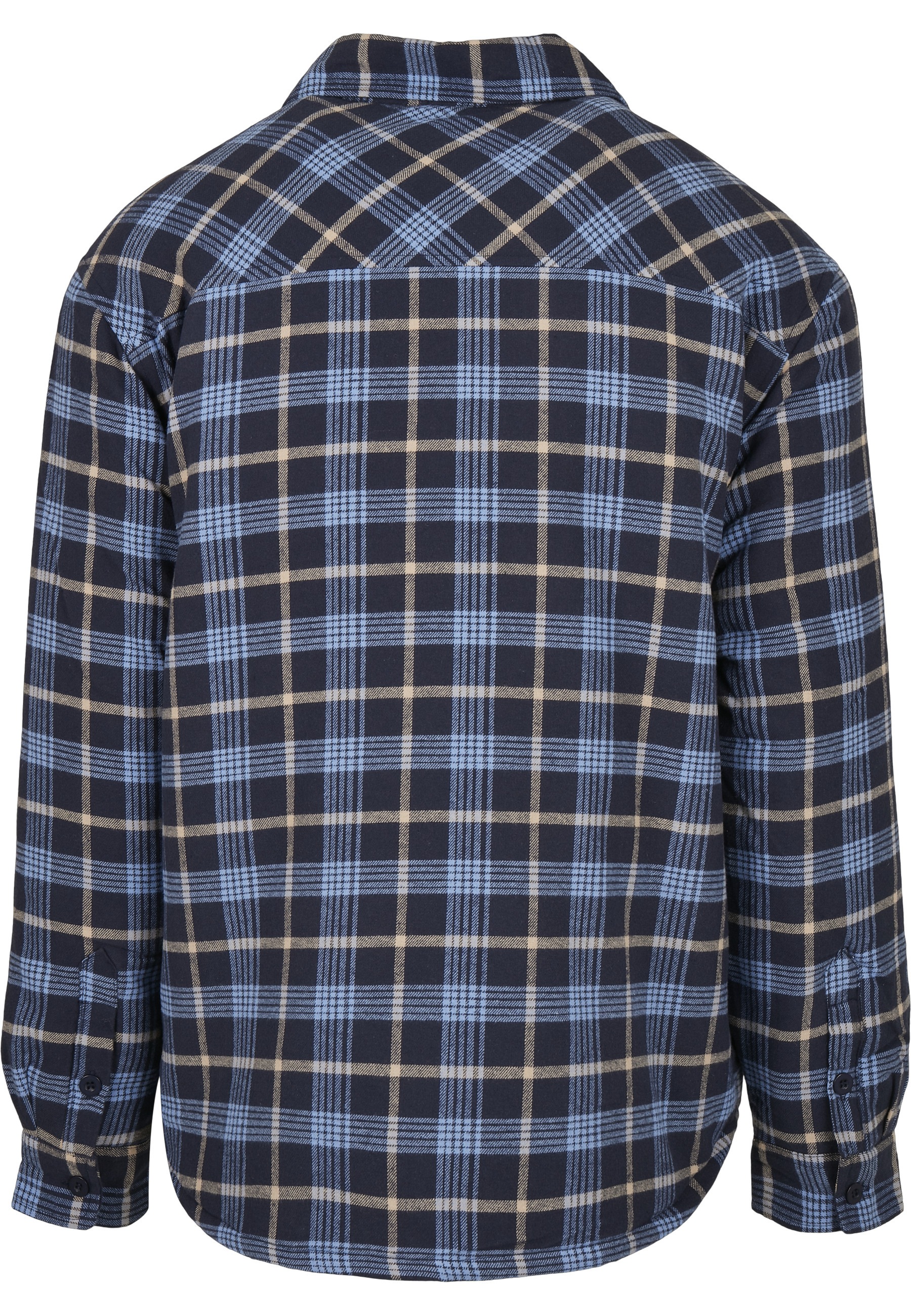 URBAN CLASSICS Anorak »Urban Classics Herren Plaid Quilted Shirt Jacket« 1 Stk. tlg. ohne Kapuze