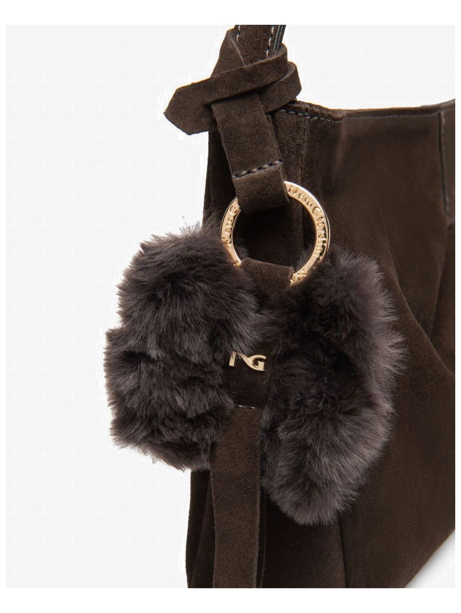 Nero Giardini Henkeltasche »Nero Giardini Taschen Veloursleder«