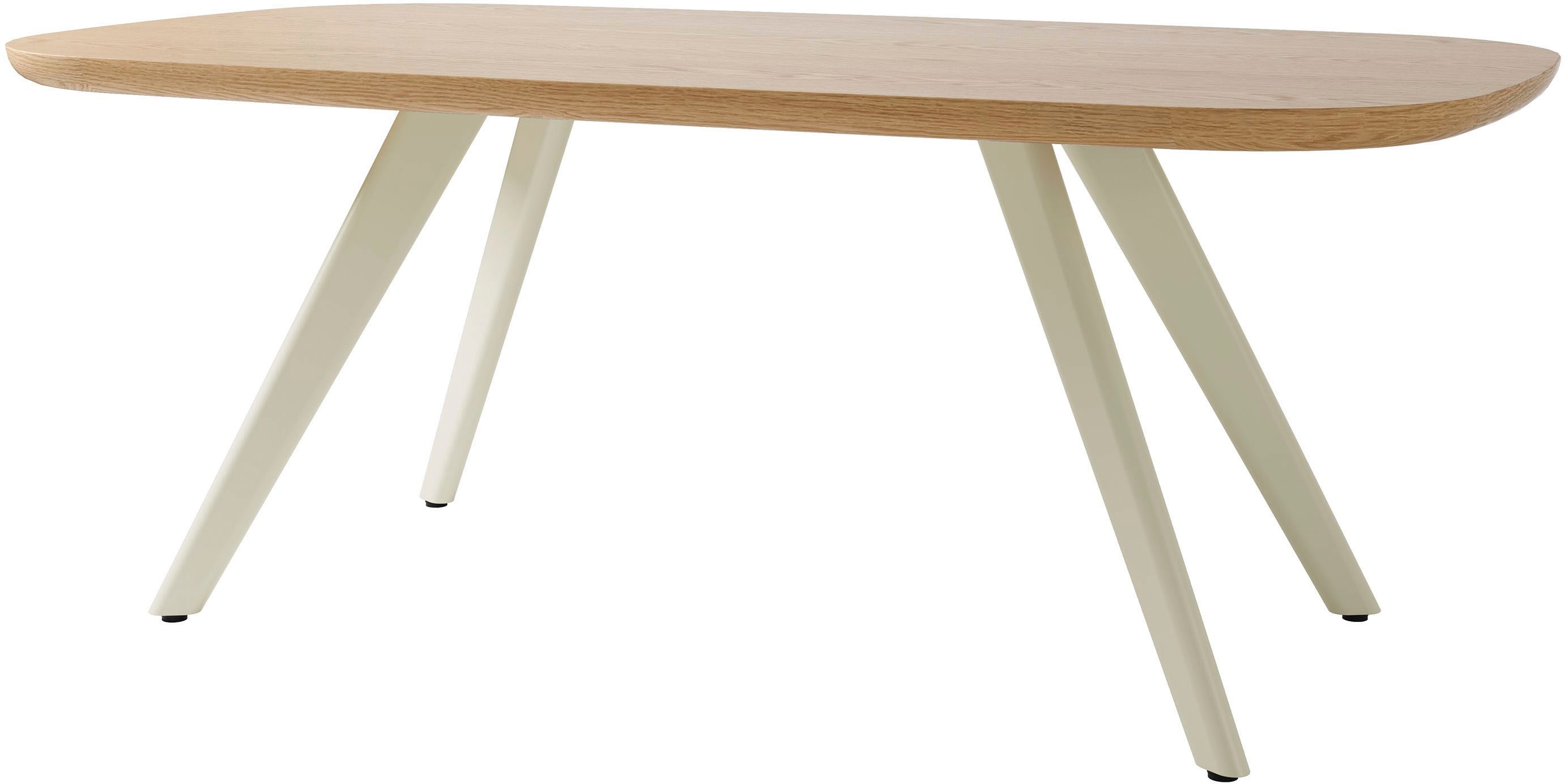 Thumbnail - SCHÖNER WOHNEN-Kollektion Esstisch "LARVIK" 1 Stk. tlg. in 160 cm oder 200 cm mit abgerundeter Kante