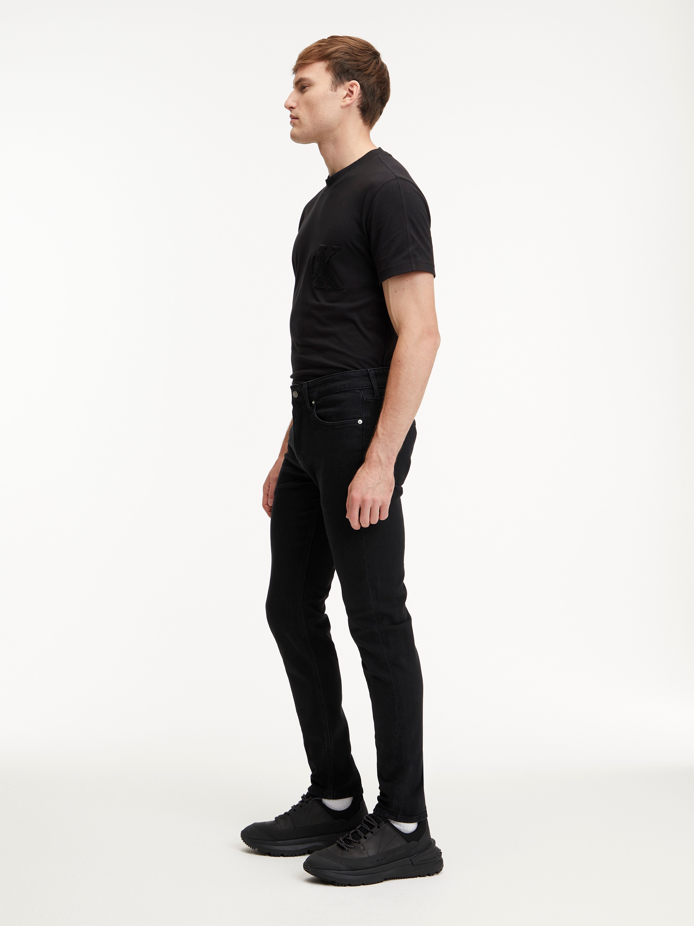 Calvin Klein Jeans Slim-fit-Jeans »SLIM TAPER« mit Markenlabel