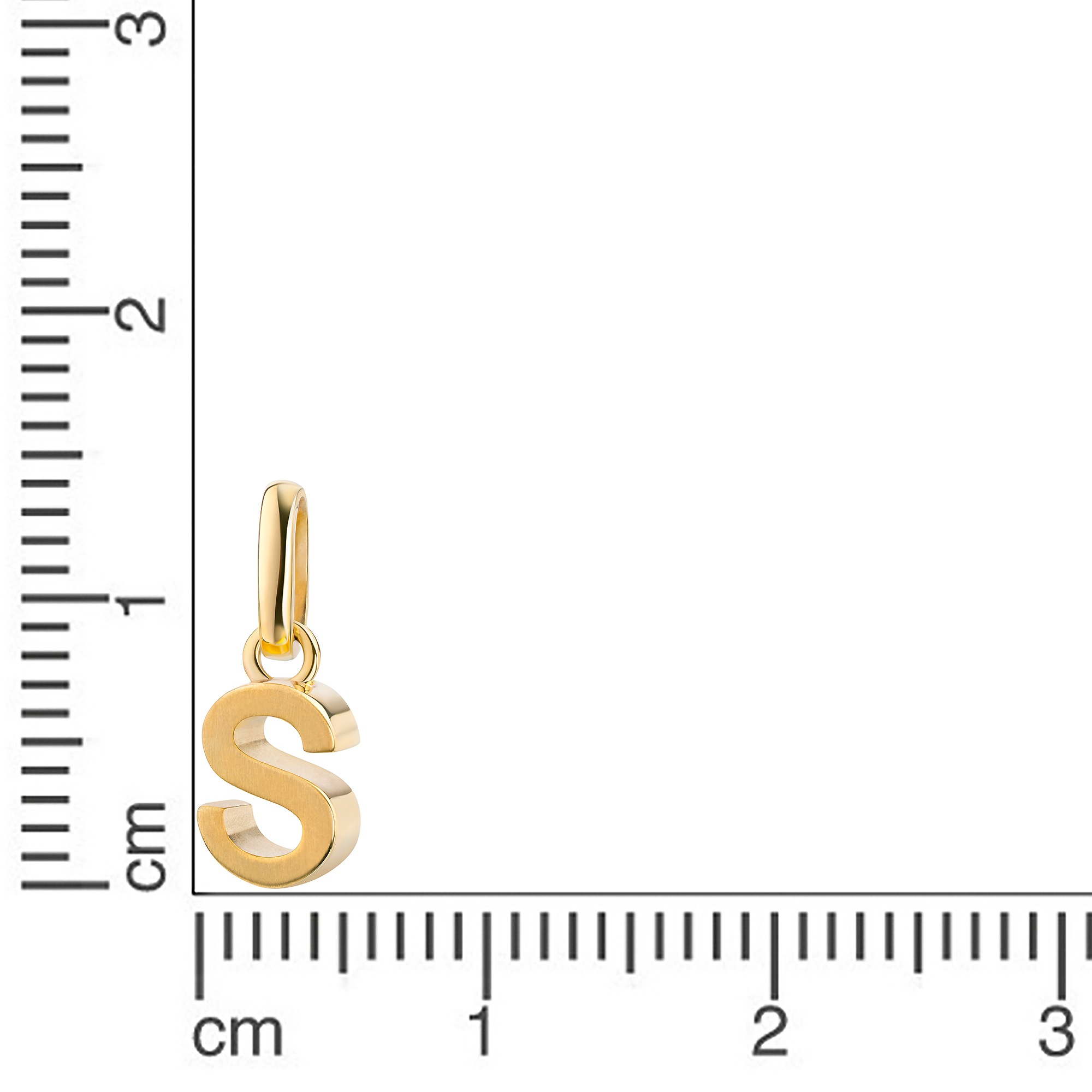 Firetti Kettenanhänger »Schmuck Geschenk Gold 333 Halsschmuck Anhänger Buchstabe Alphabet« ()