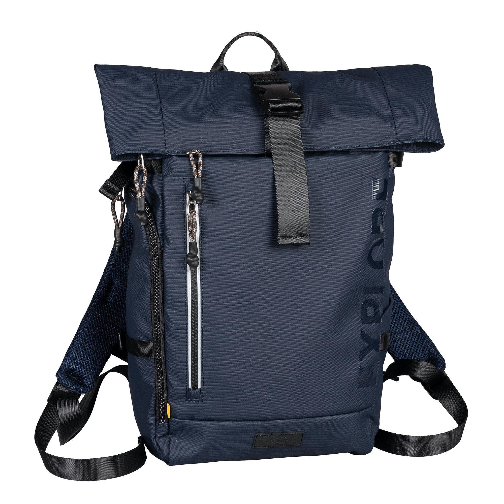camel active "Explore" wasserabweisendes recyceltes Nylon und reflektierende Reißverschlüsse
