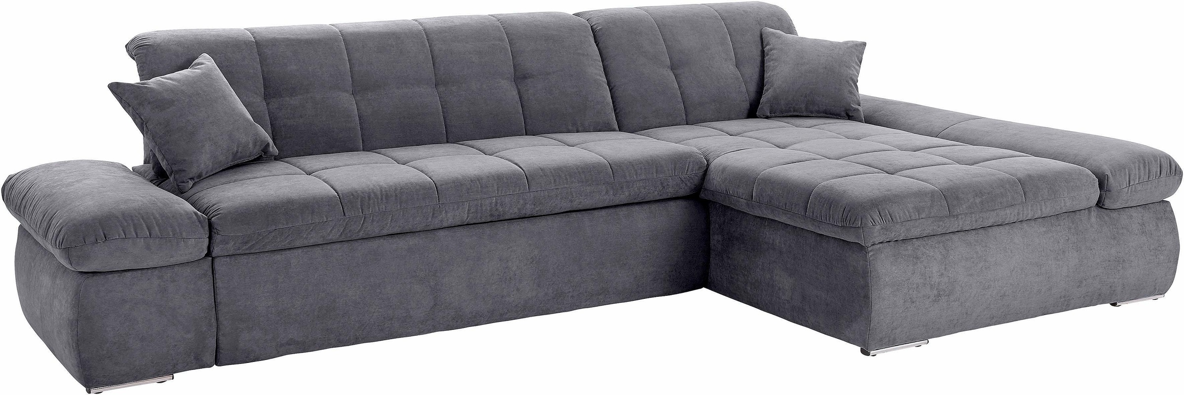 DOMO collection Ecksofa "NMoric XXL, B/T/H: 300/172/80cm, L-Form", wahlweis günstig online kaufen