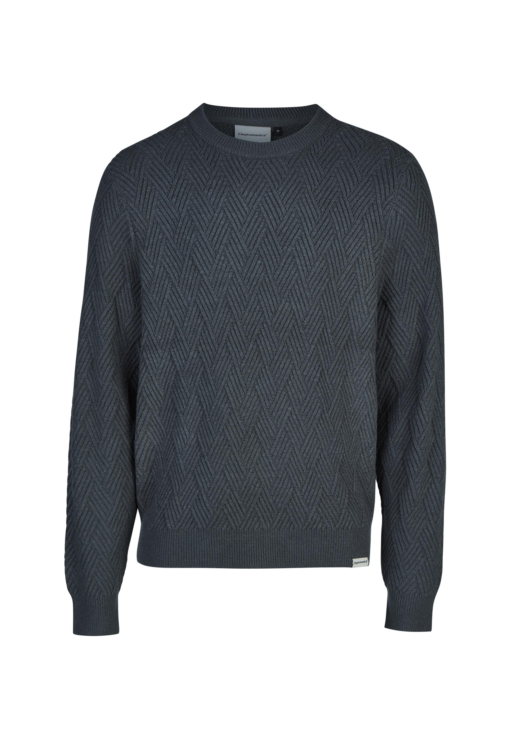 Cleptomanicx Strickpullover »Criss Cross« mit zeitlosem Design