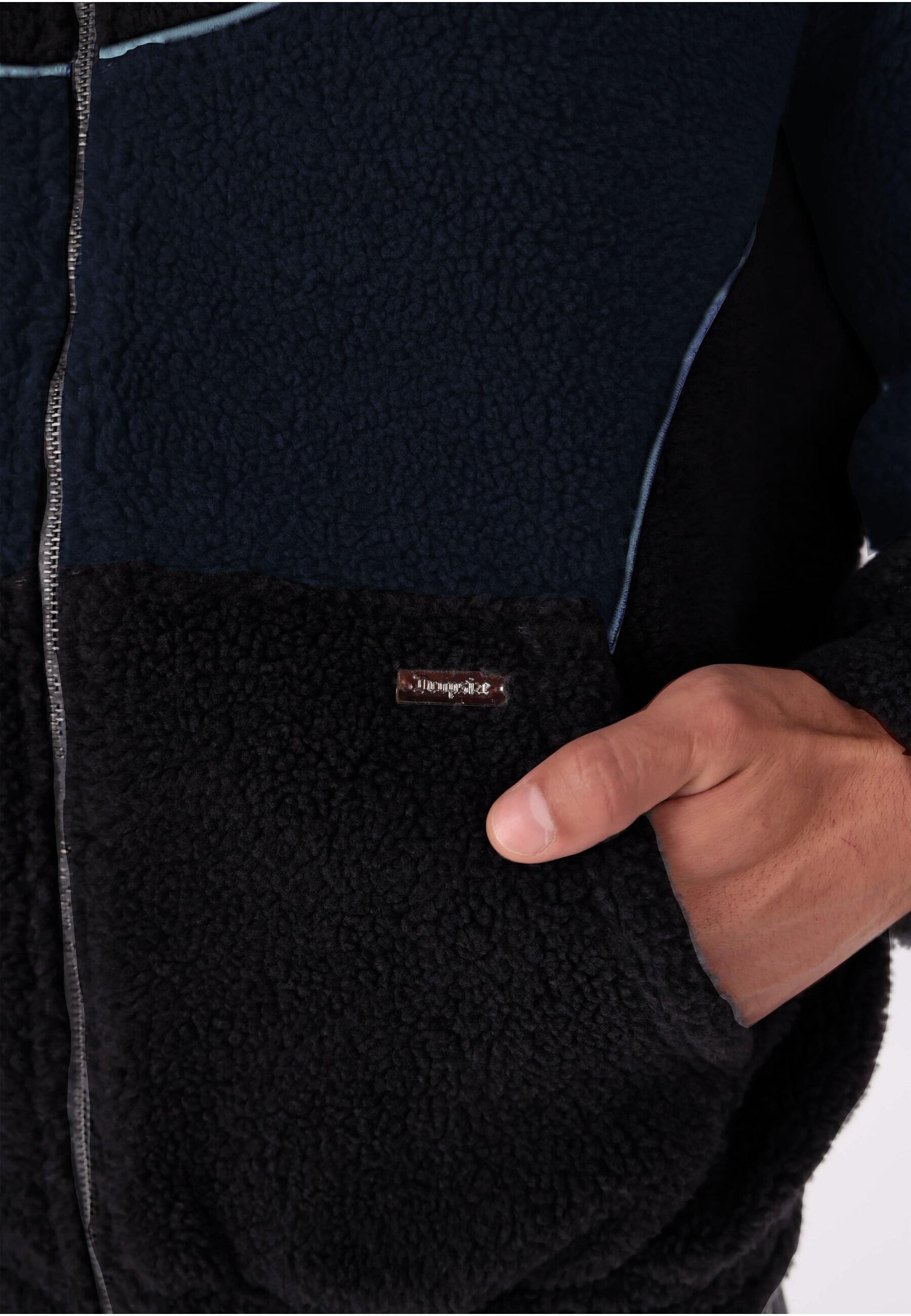 Thumbnail - Dropsize Sweatjacke "Dropsize WAVY TEDDY ZIP HOODIE"