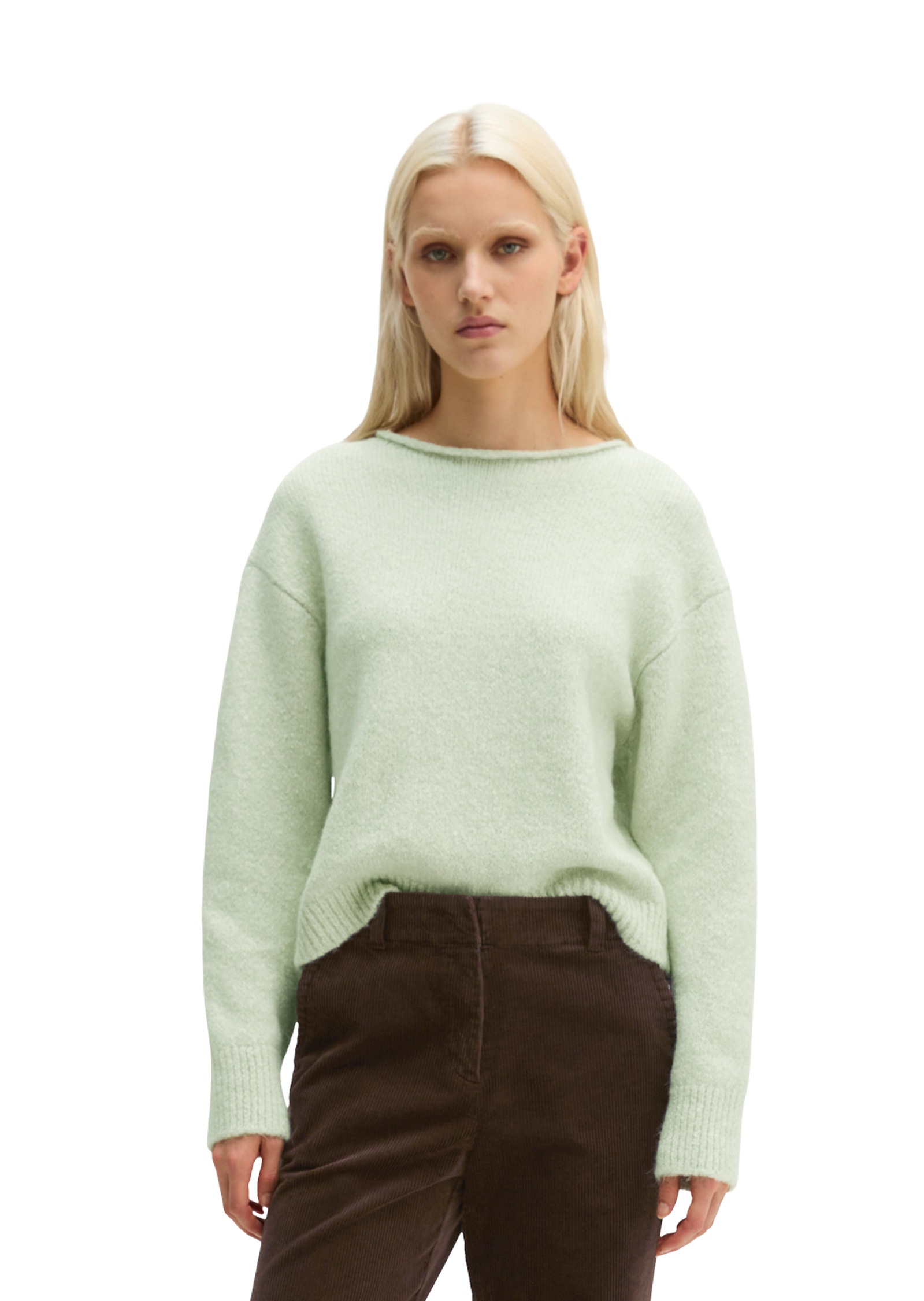 Marc OPolo Strickpullover "aus kuscheligem Organic Cotton-Alpakawolle-Mix"