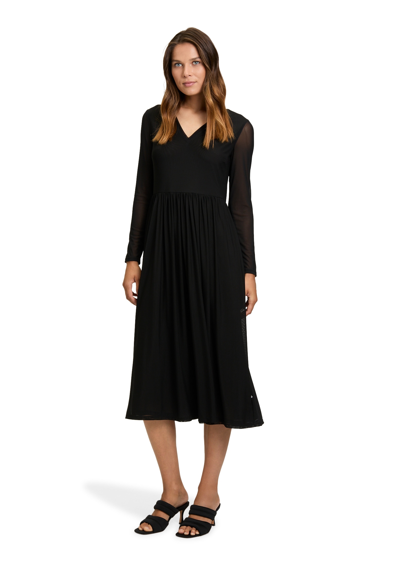 Vera Mont Maxikleid "Vera Mont Damen Maxikleid unifarben", Material günstig online kaufen