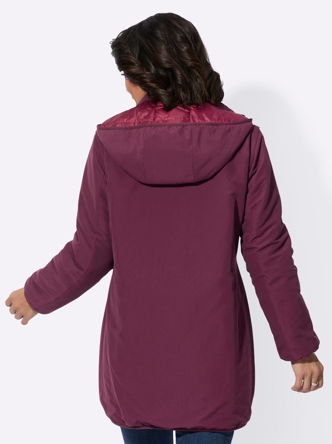Casual Looks Wendejacke, mit Kapuze
