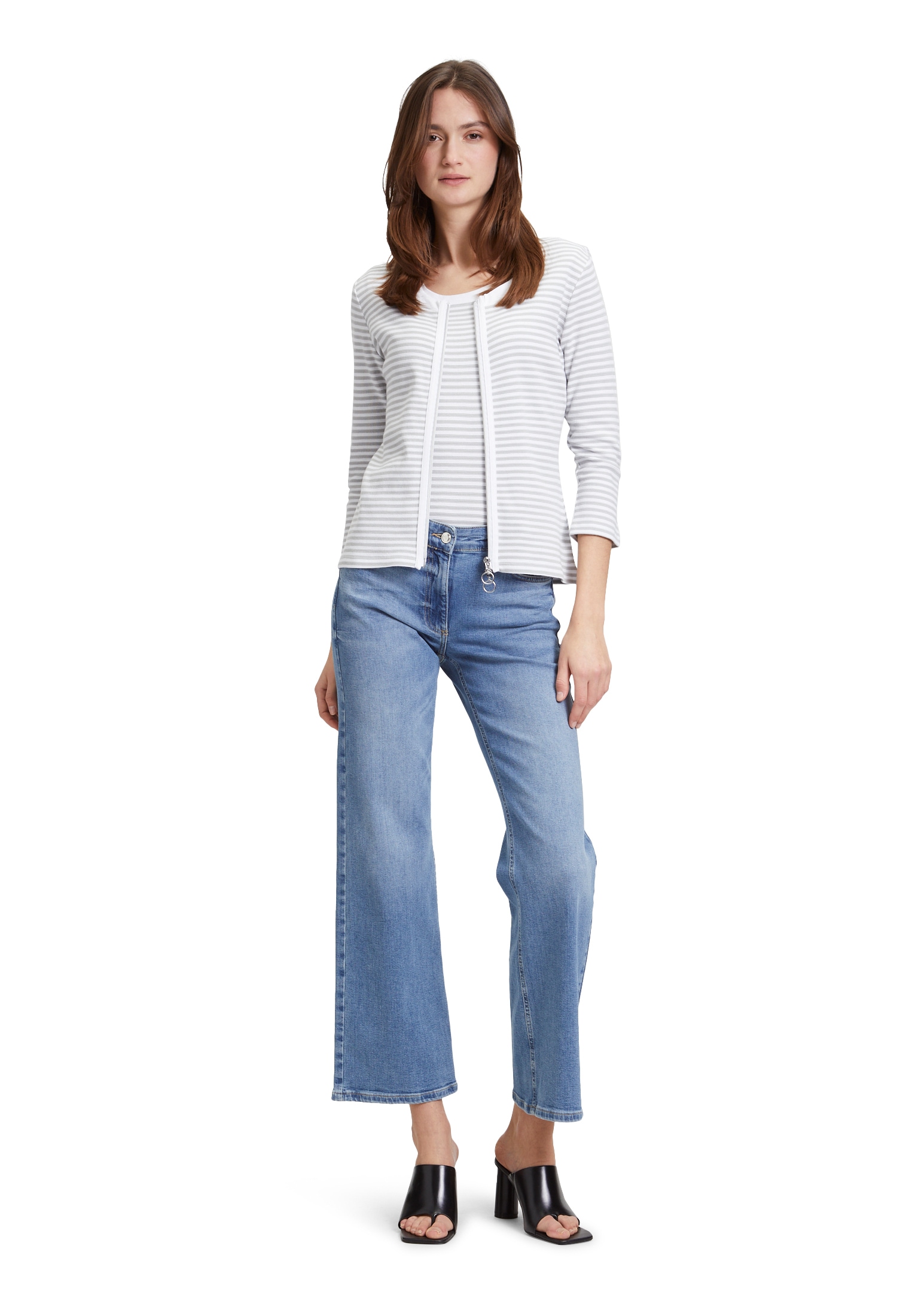 Betty Barclay Shirtjacke »Betty Barclay Shirtjacke mit Struktur«, (1 tlg.), Material