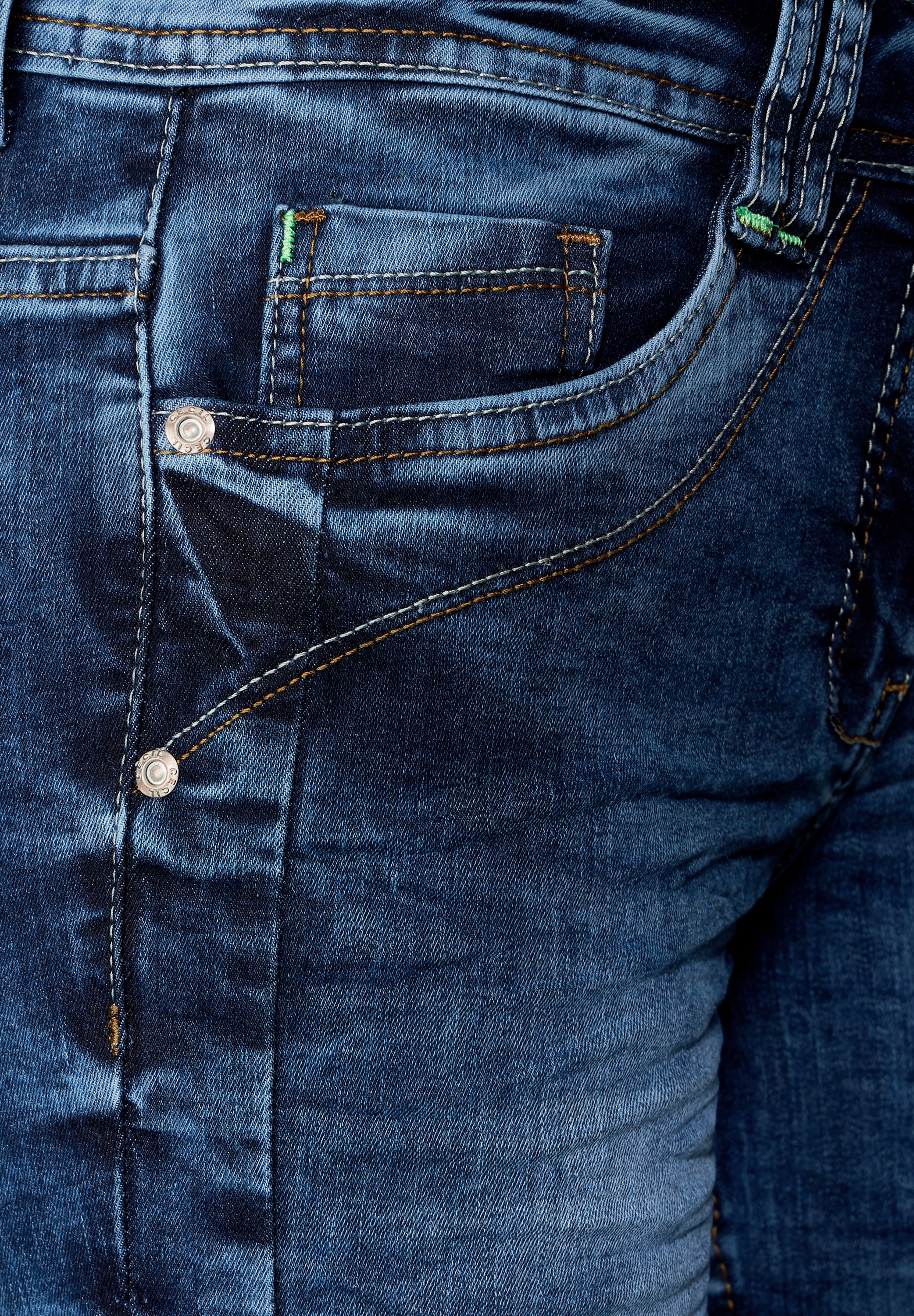 Cecil Gerade Jeans, 5-Pocket-Style