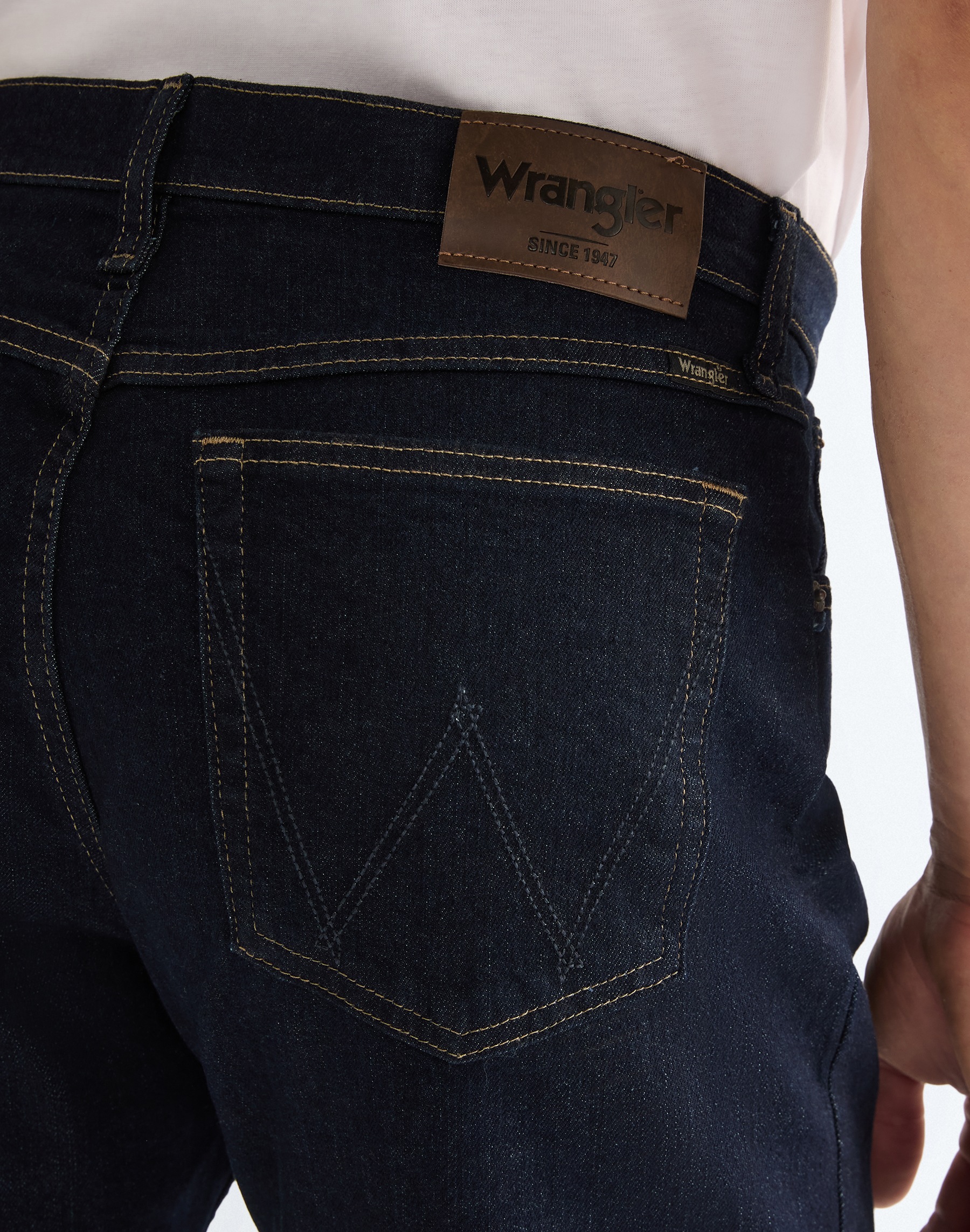 Thumbnail - Wrangler Straight-Jeans aus elastischer Baumwollmischung