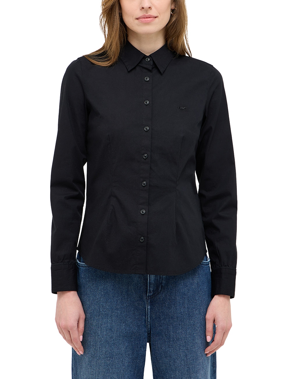 MUSTANG Langarmbluse "Damen Style Allegheny" günstig online kaufen