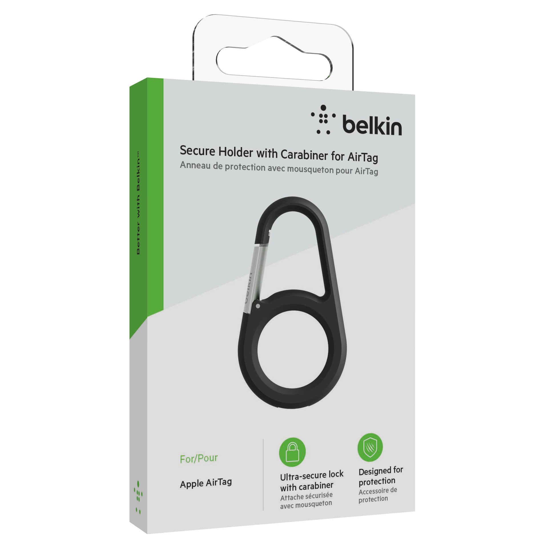 Belkin Schlüsselanhänger »Secure Holder mit Apple bestellen AirTag«, (1 | Karabiner für tlg.) online BAUR