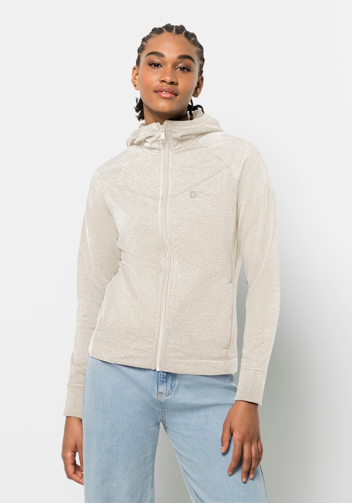 Jack Wolfskin Fleecejacke »WALDSEE HOODED JKT W«, mit Kapuze