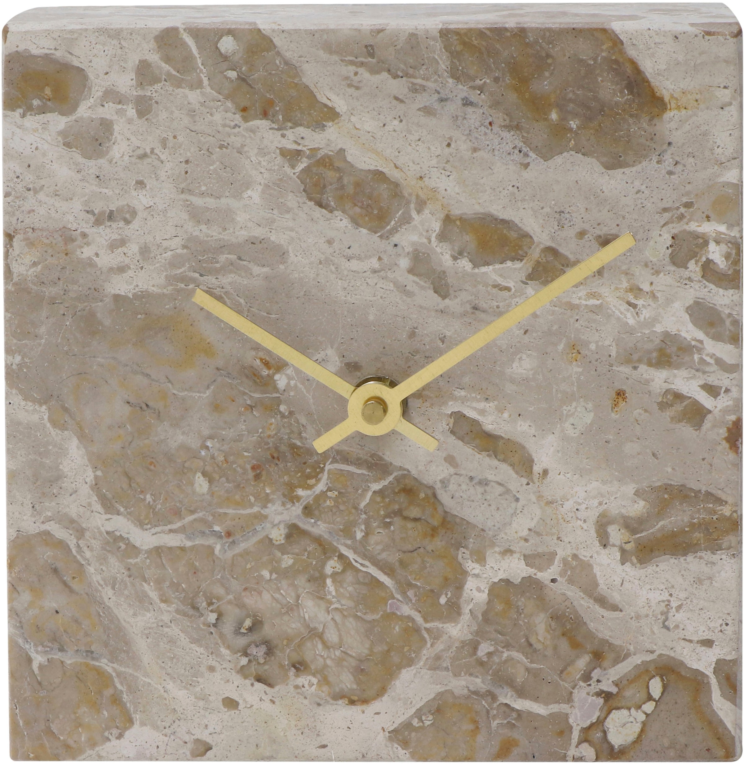 MIRRORS AND MORE Tischuhr "KRONO" Tischuhr in Marmor Optik günstig online kaufen