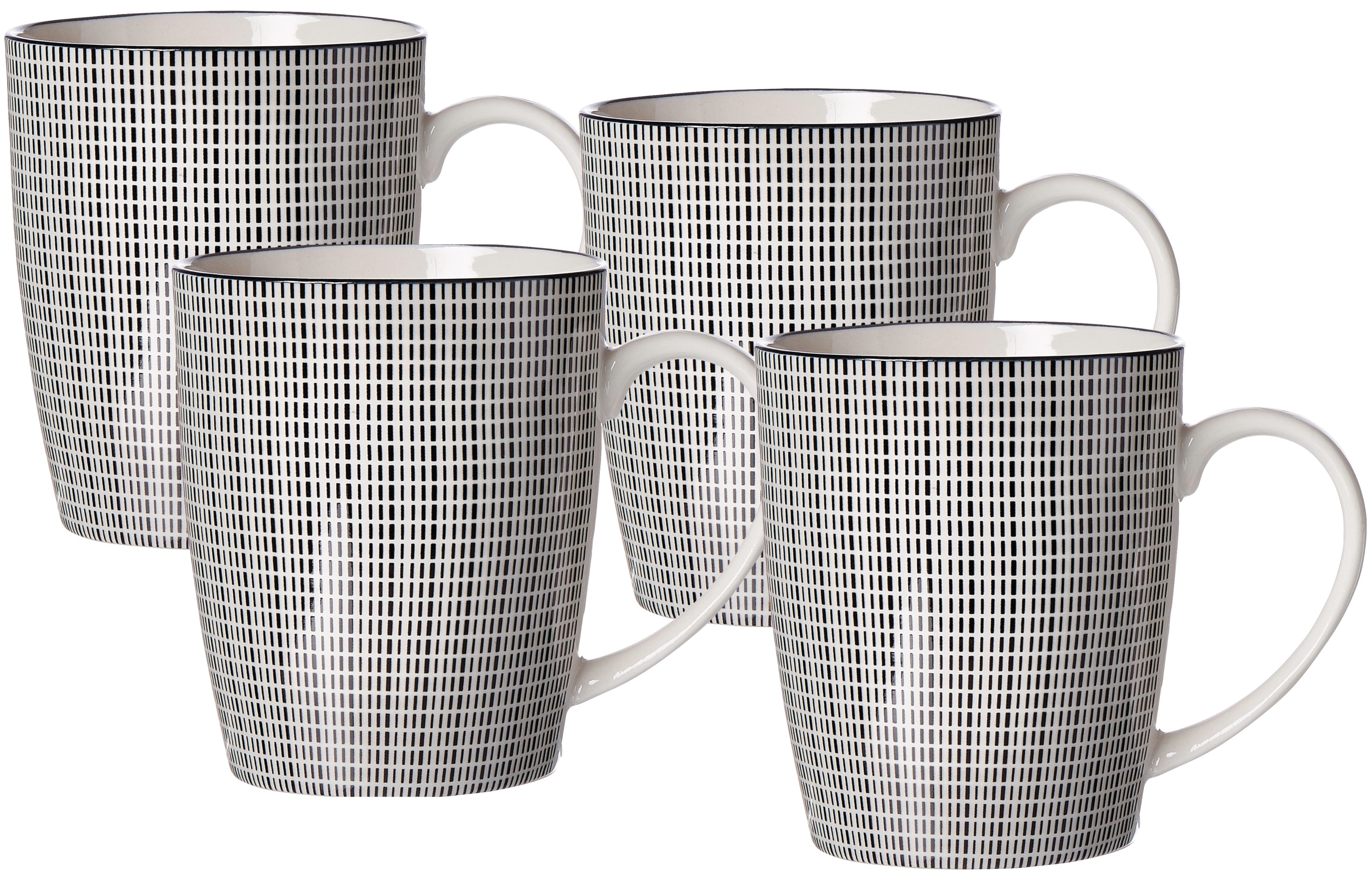 Ritzenhoff & Breker Becher "Takeo Stripes" Kaffeebecher, je 350 ml