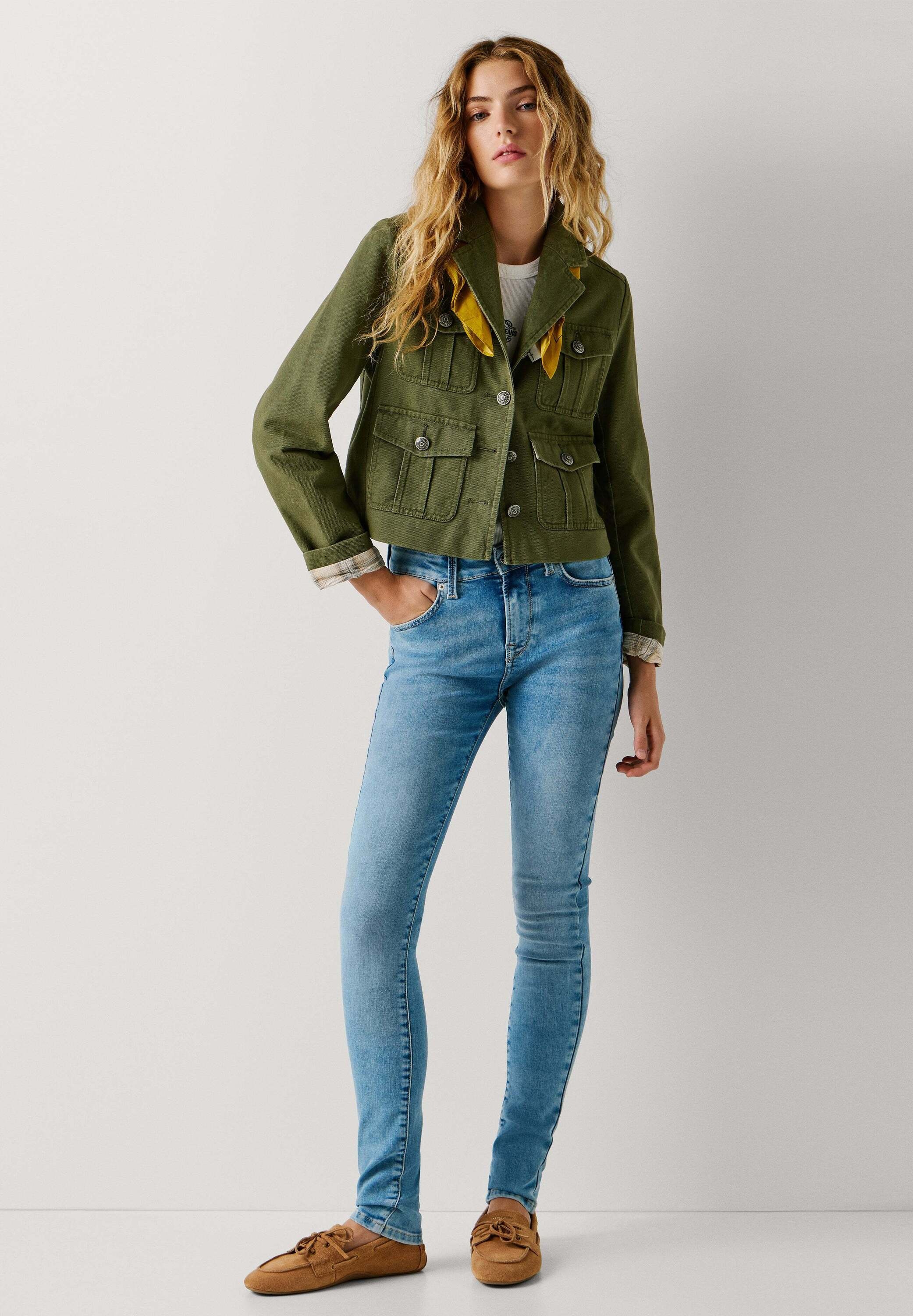Pepe Jeans Skinny-fit-Jeans »skinny fit jeans SKINNY JEANS MW REGENT«
