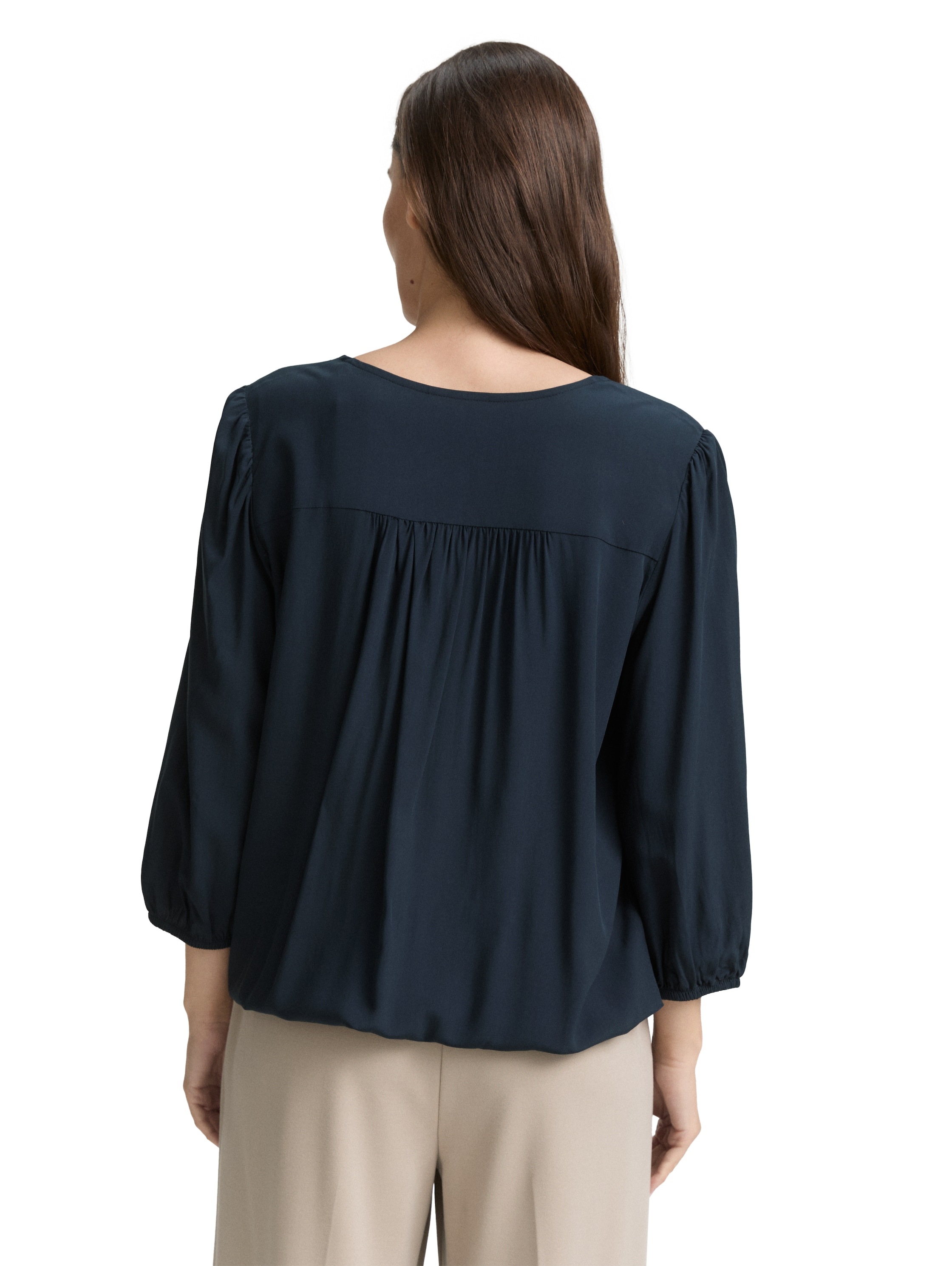 TOM TAILOR Shirtbluse, mit All-Over Print