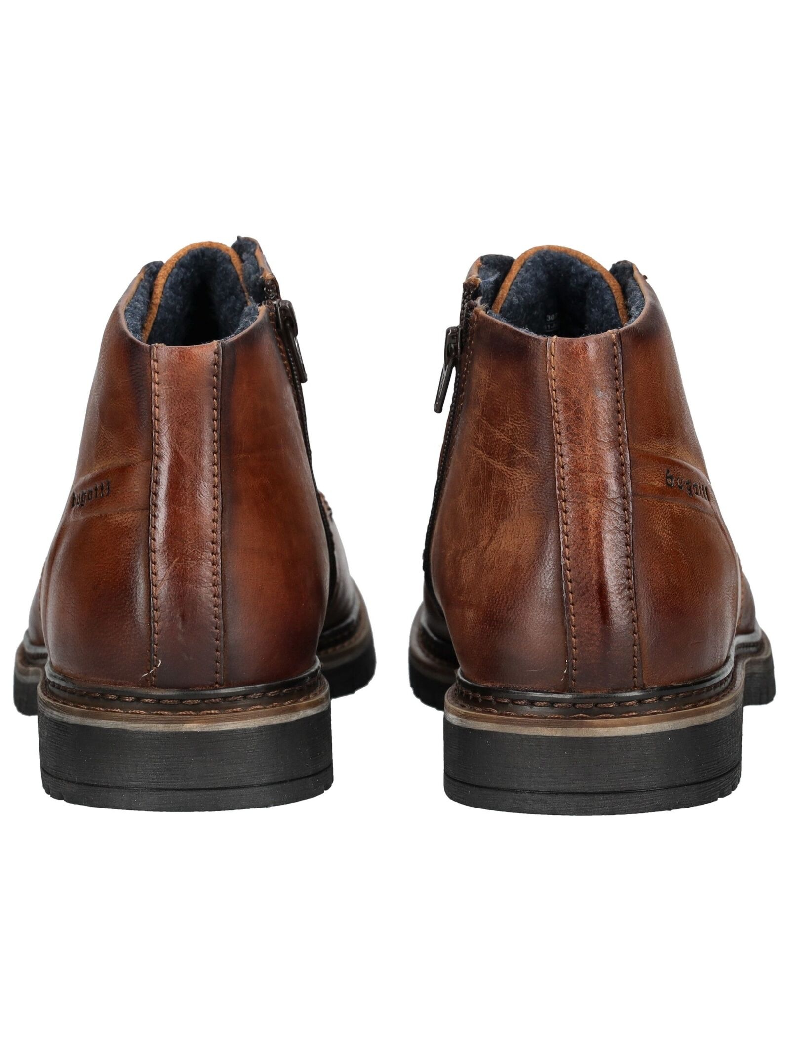 bugatti Schnürstiefelette »bugatti Stiefelette Leder«