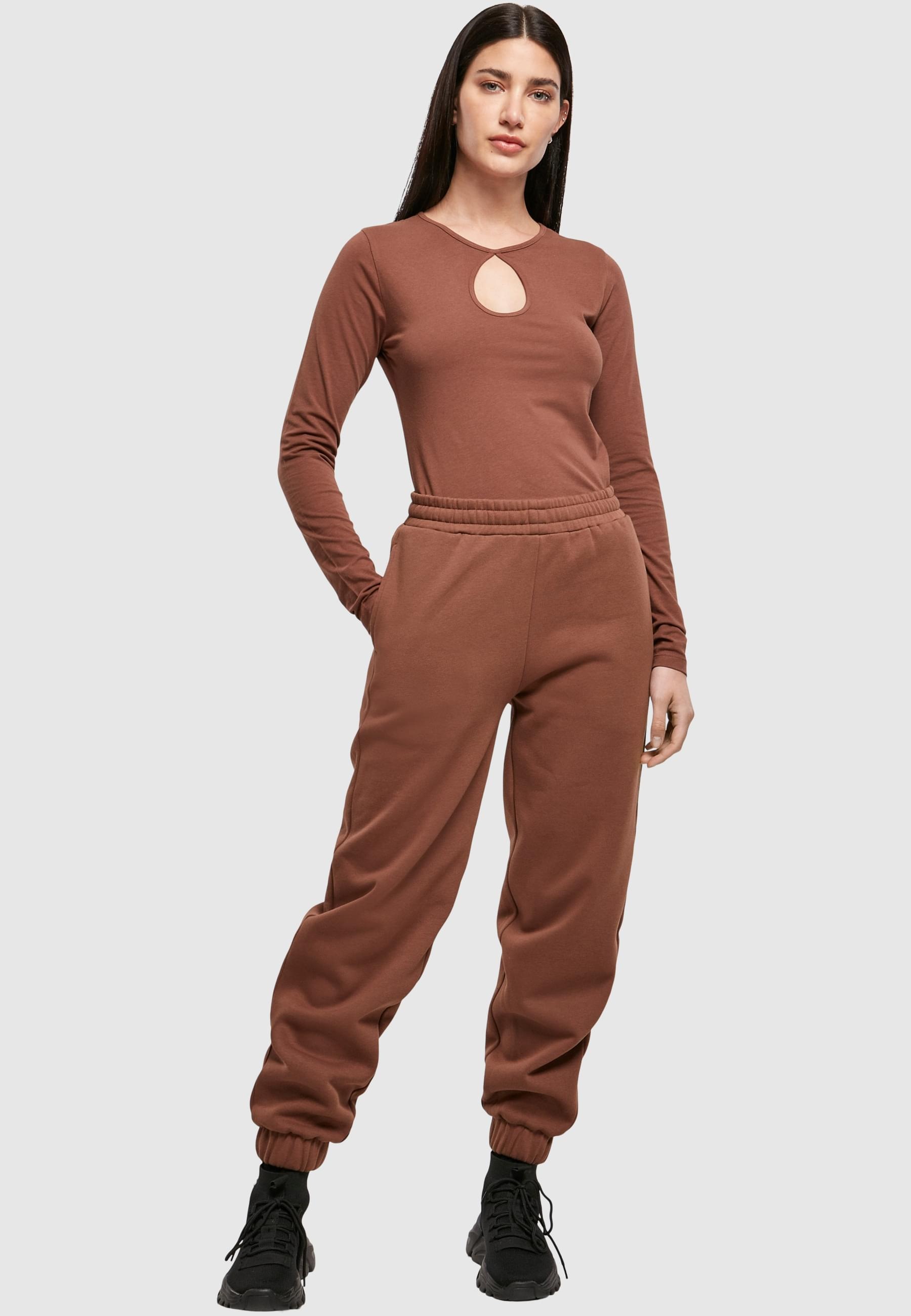 URBAN CLASSICS Stoffhose »Urban Classics Damen«, (1 tlg.)