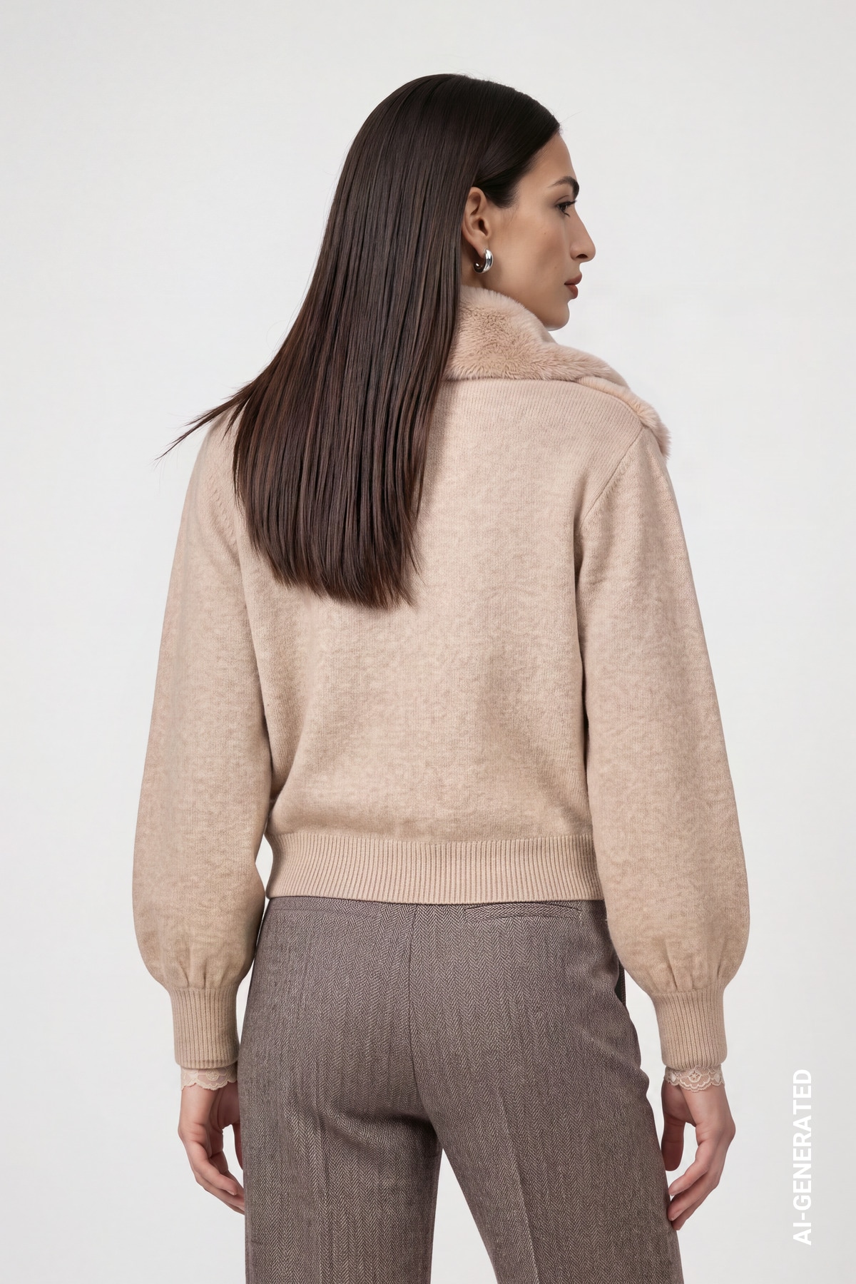 Monari Strickjacke Regular fit mit Stehkragen