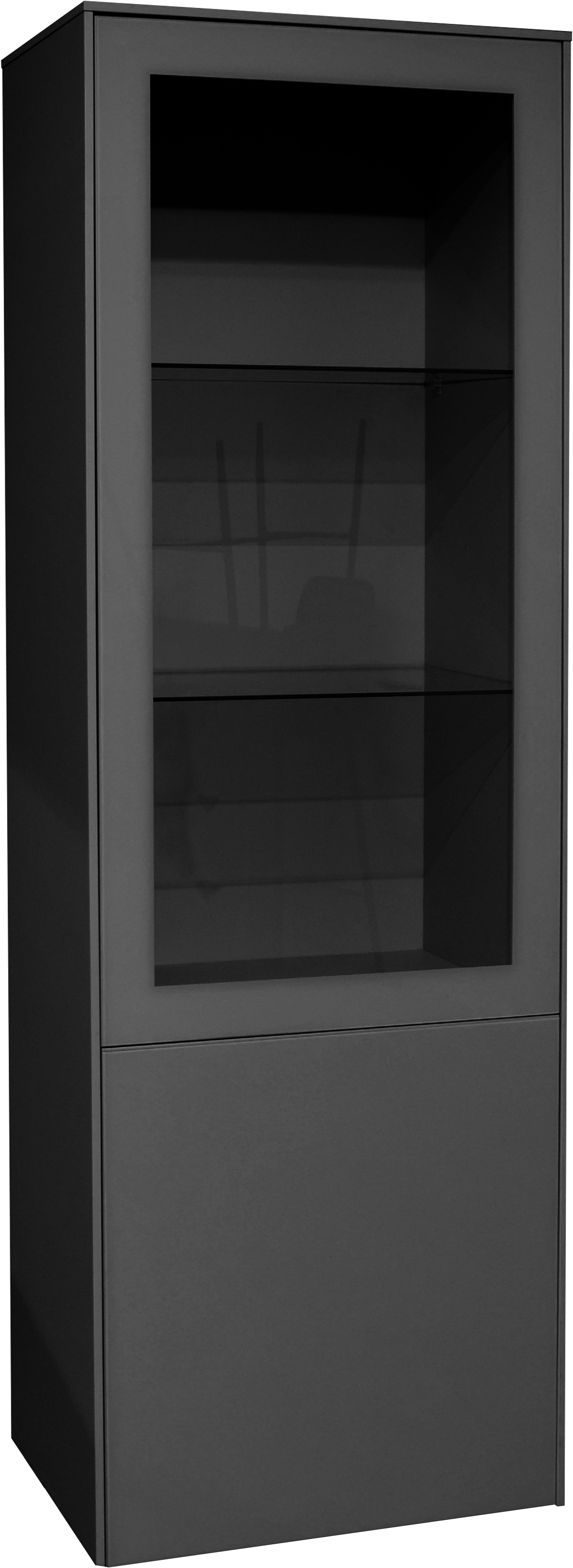 Mäusbacher Standvitrine "Imola" Mäusbacher Vitrine mit Glas- und Holztür