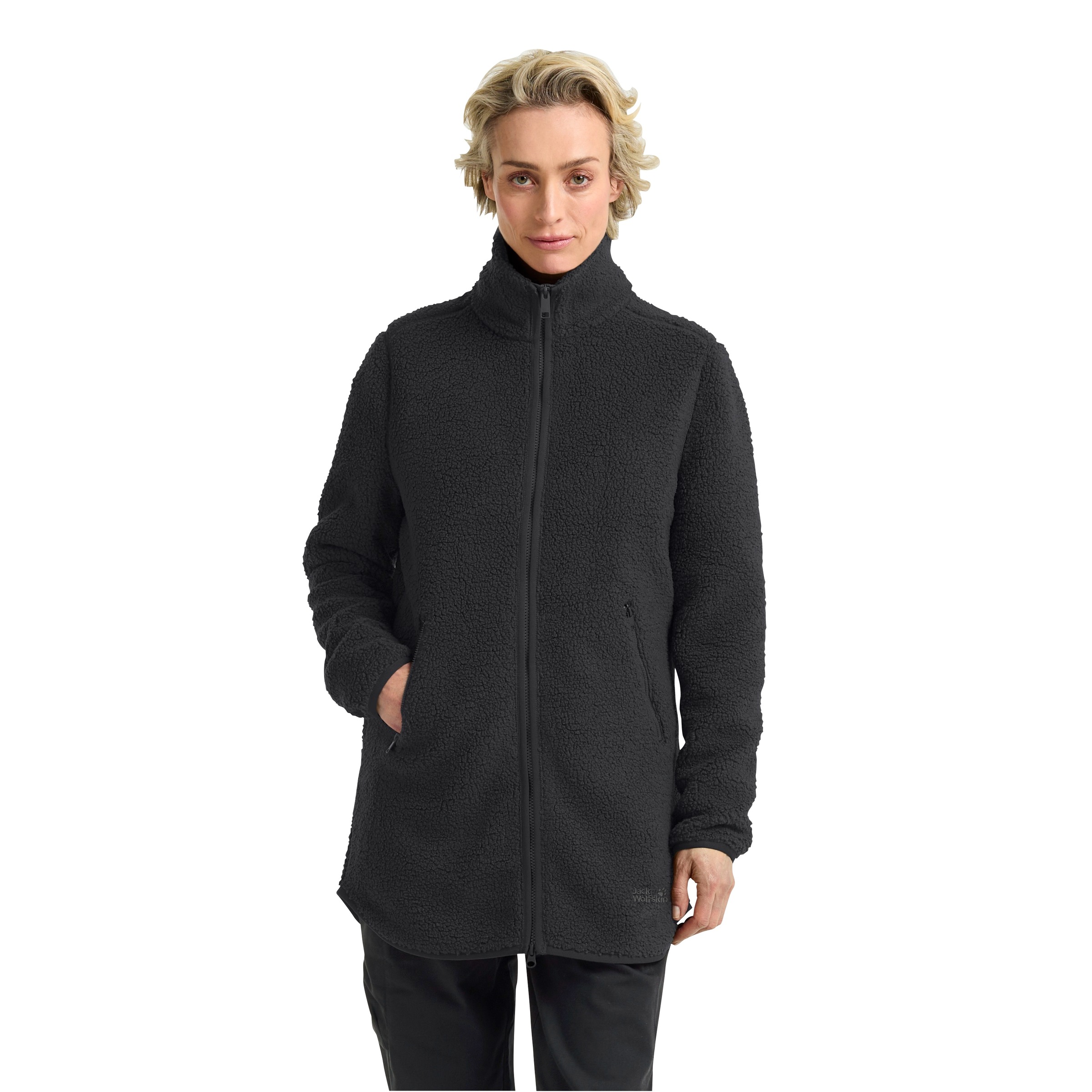 Jack Wolfskin Funktionsmantel "High Curl Coat W" Wärmend, Winddicht, Übergangsjacke