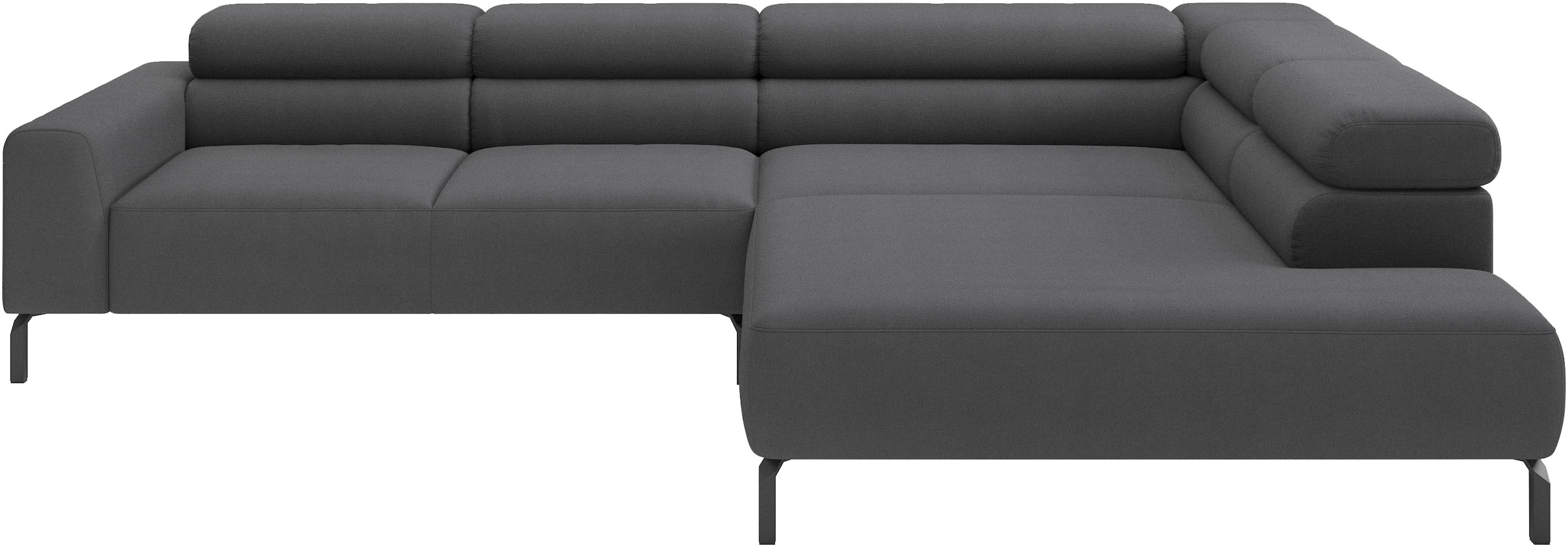 Home affaire Ecksofa "Antonelli, L-Form, incl. Kopfteilverstellung, Breite 312 cm" wahlweise elektrische Sitztiefenverstellung