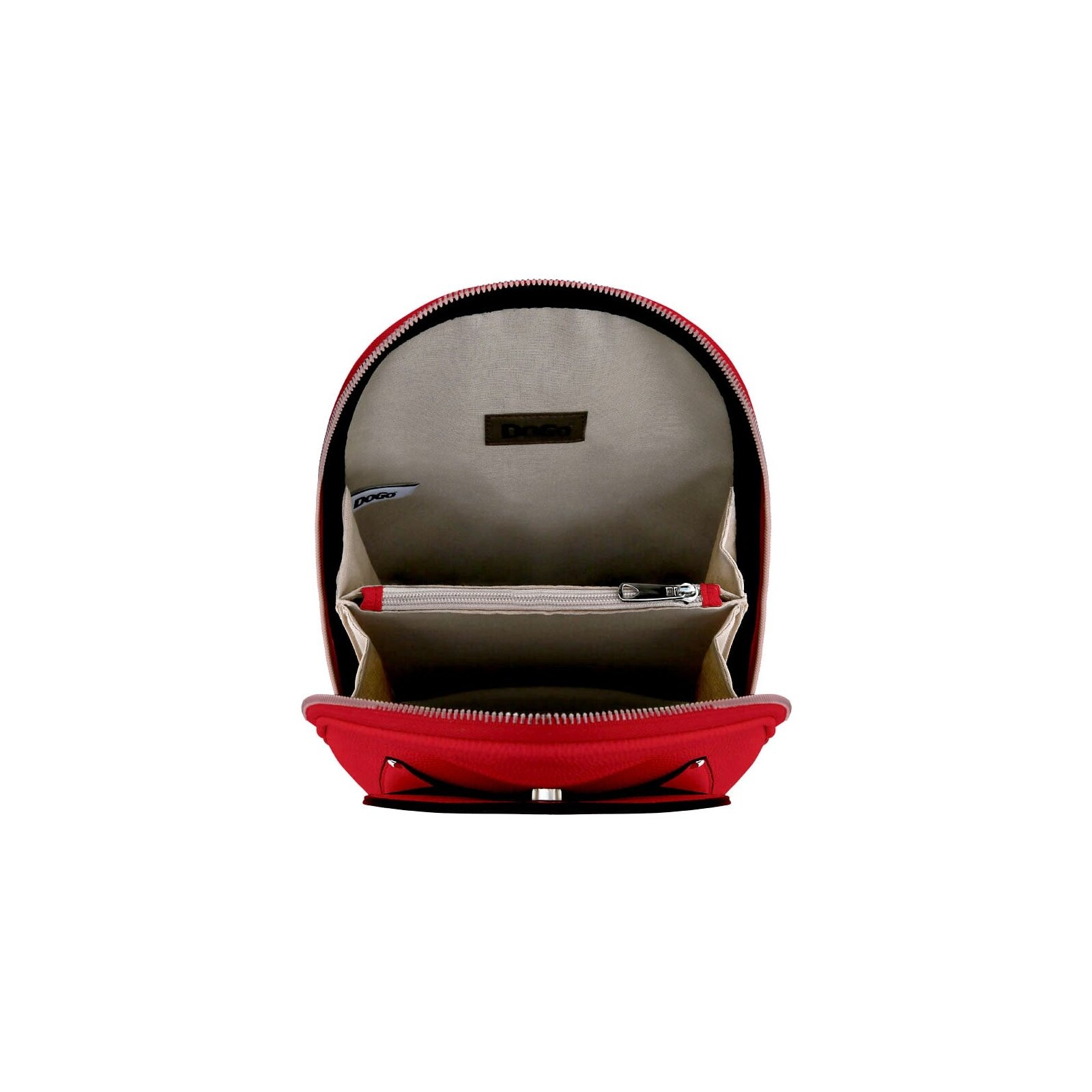 DOGO Tagesrucksack »Tidy Bag Center View Damen Rucksäcke (Fashion) / Neutral«
